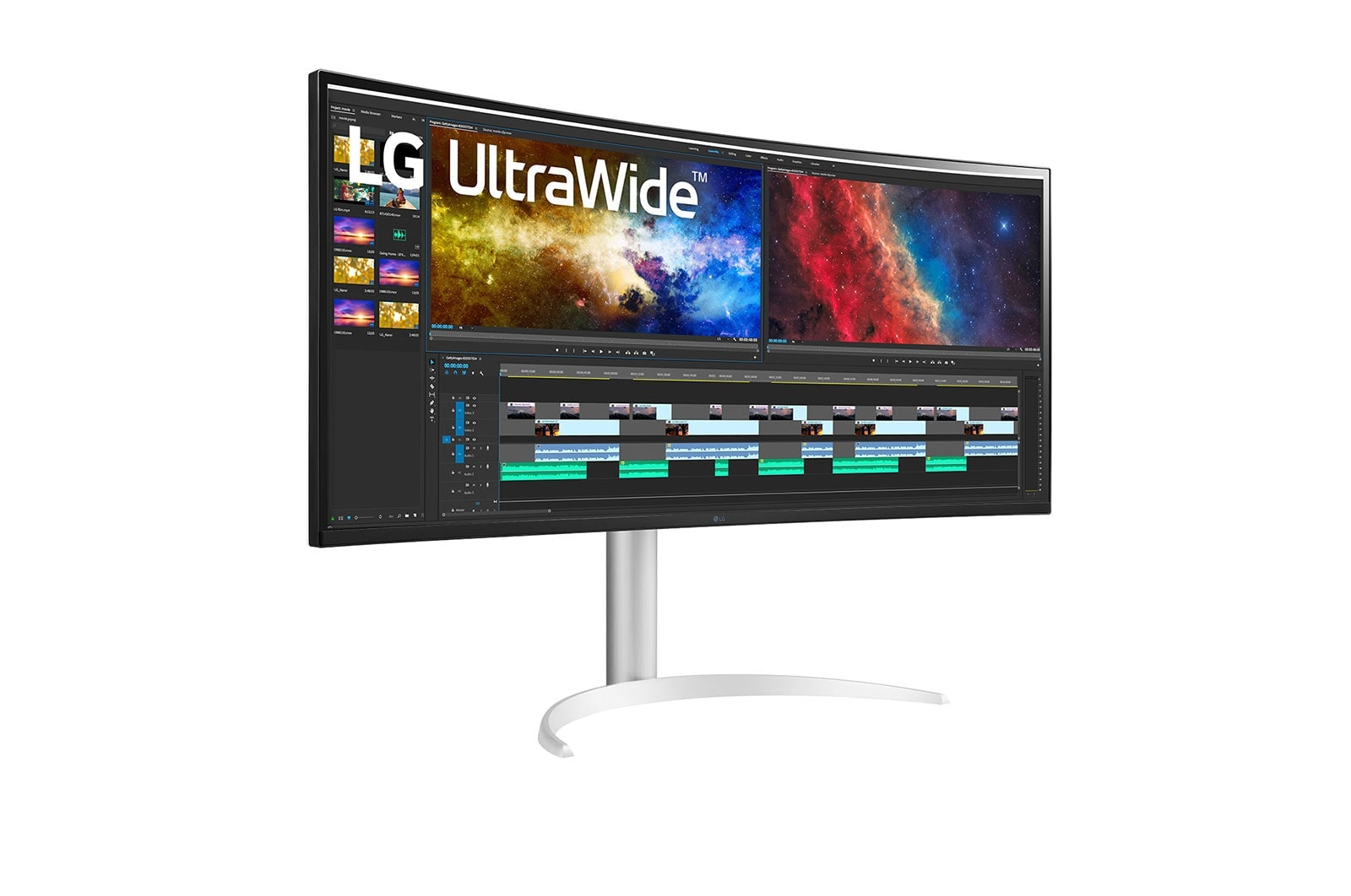LG UltraWide 38BQ85C-W - LED-Monitor - gebogen - 95 cm (38")