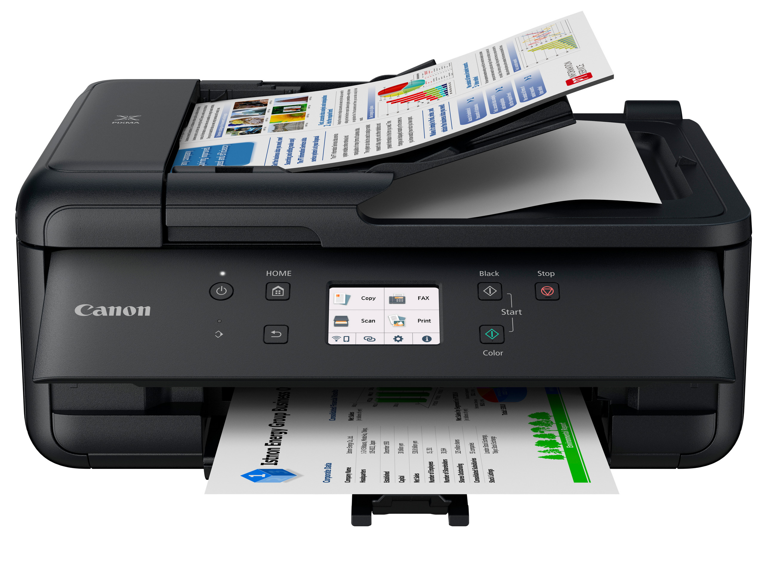 Canon PIXMA TR7650 - Multifunktionsdrucker - Farbe - Tintenstrahl - A4 (210 x 297 mm)