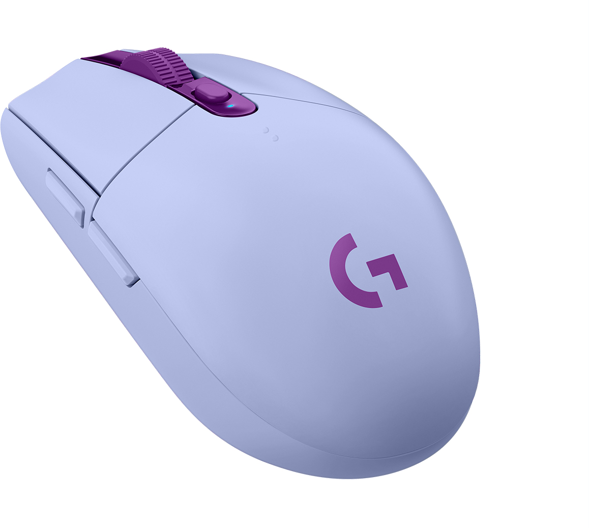 Logitech G G305 - Maus - optisch - 6 Tasten - kabellos - 2.4 GHz - kabelloser Empfänger (USB)