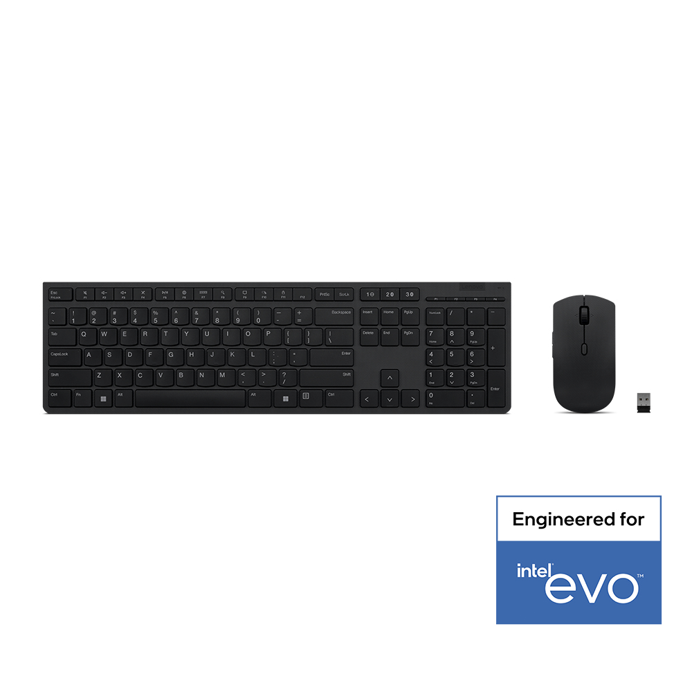 Lenovo Professional - Tastatur-und-Maus-Set - kabellos