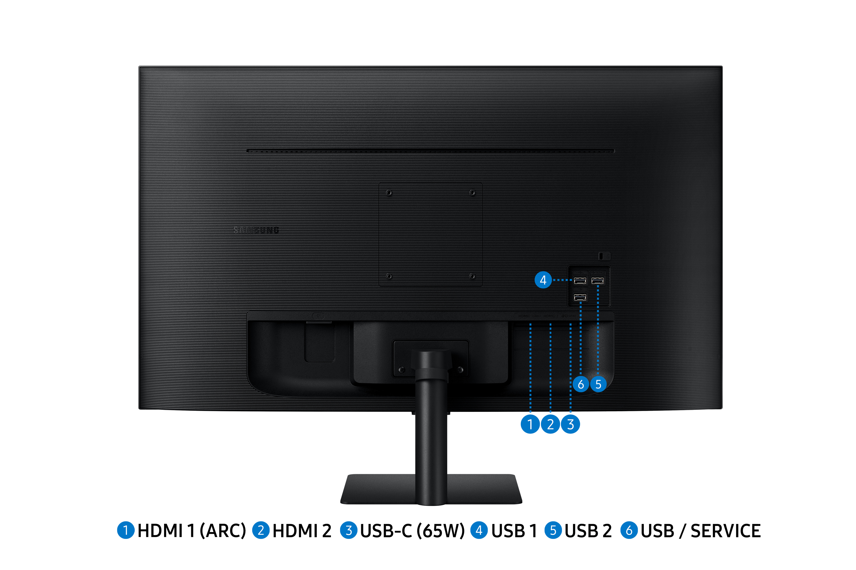 Samsung S32BM700UP - M70B Series - LED-Monitor - Smart - 80 cm (32")