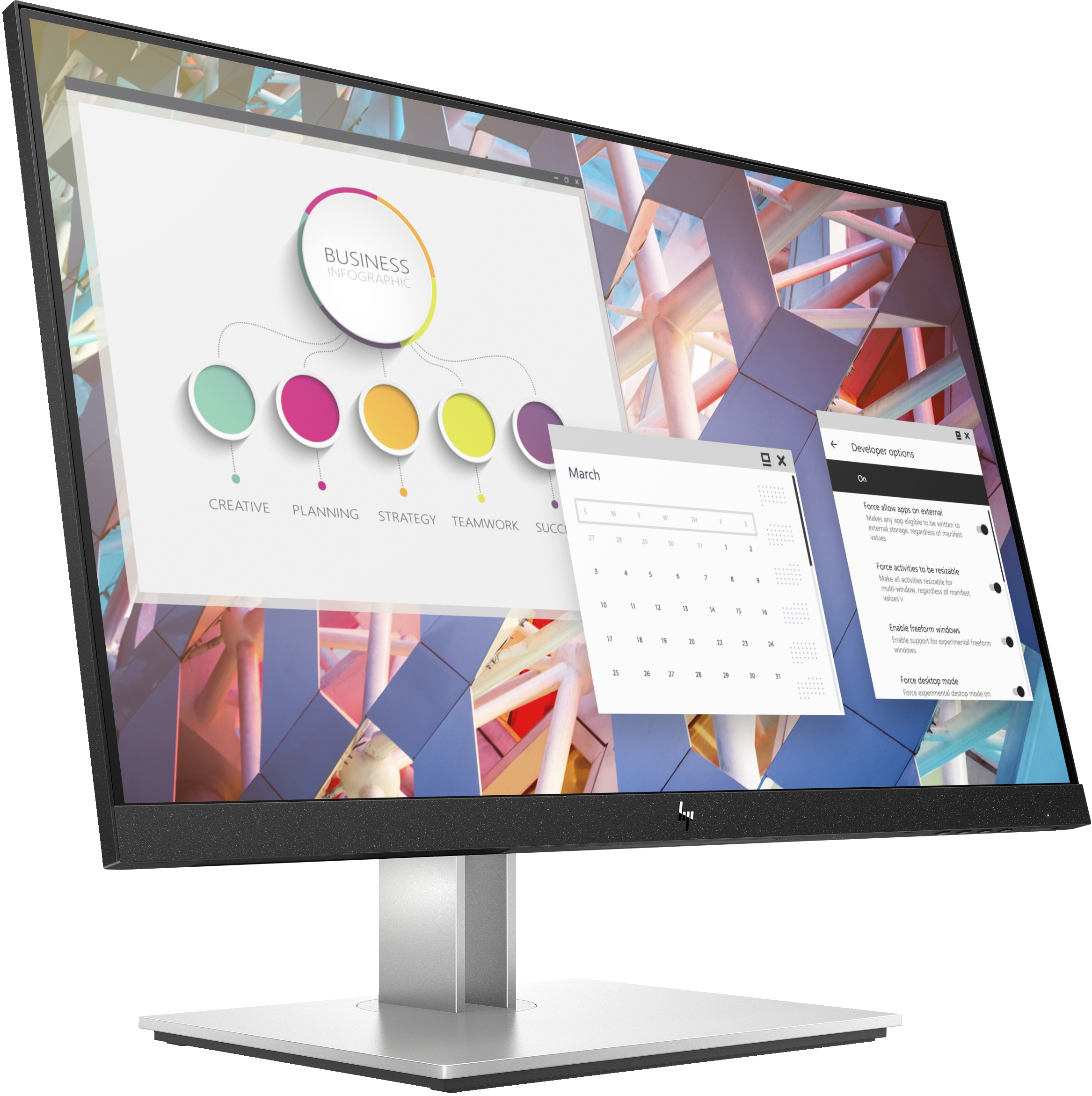 HP E24 G4 - E-Series - LED-Monitor - 60.5 cm (23.8")