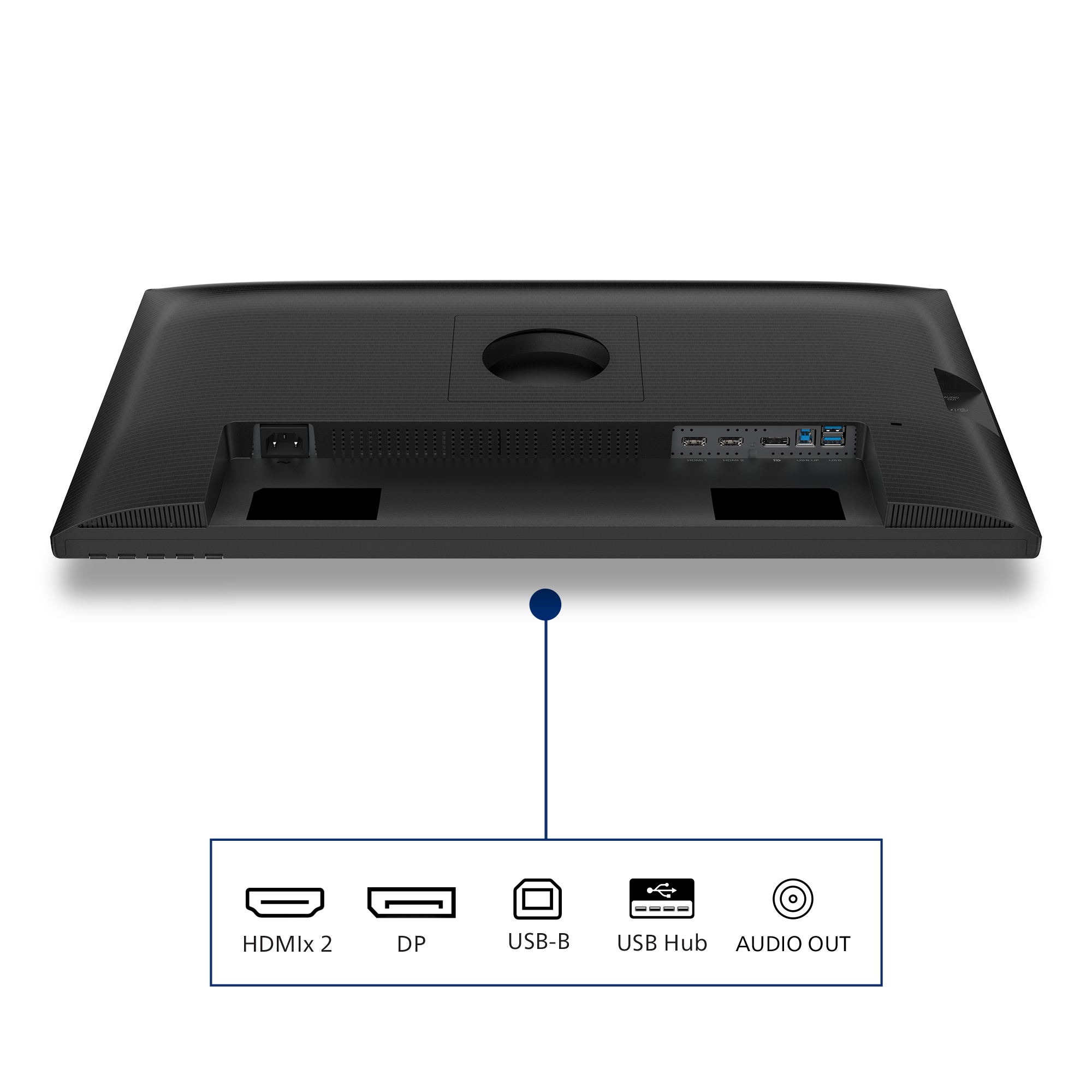 Philips 3000 Series 27B2N3500J Monitor 68.6cm (27") WQHD, IPS, 4ms, HDMI, Displayport, USB