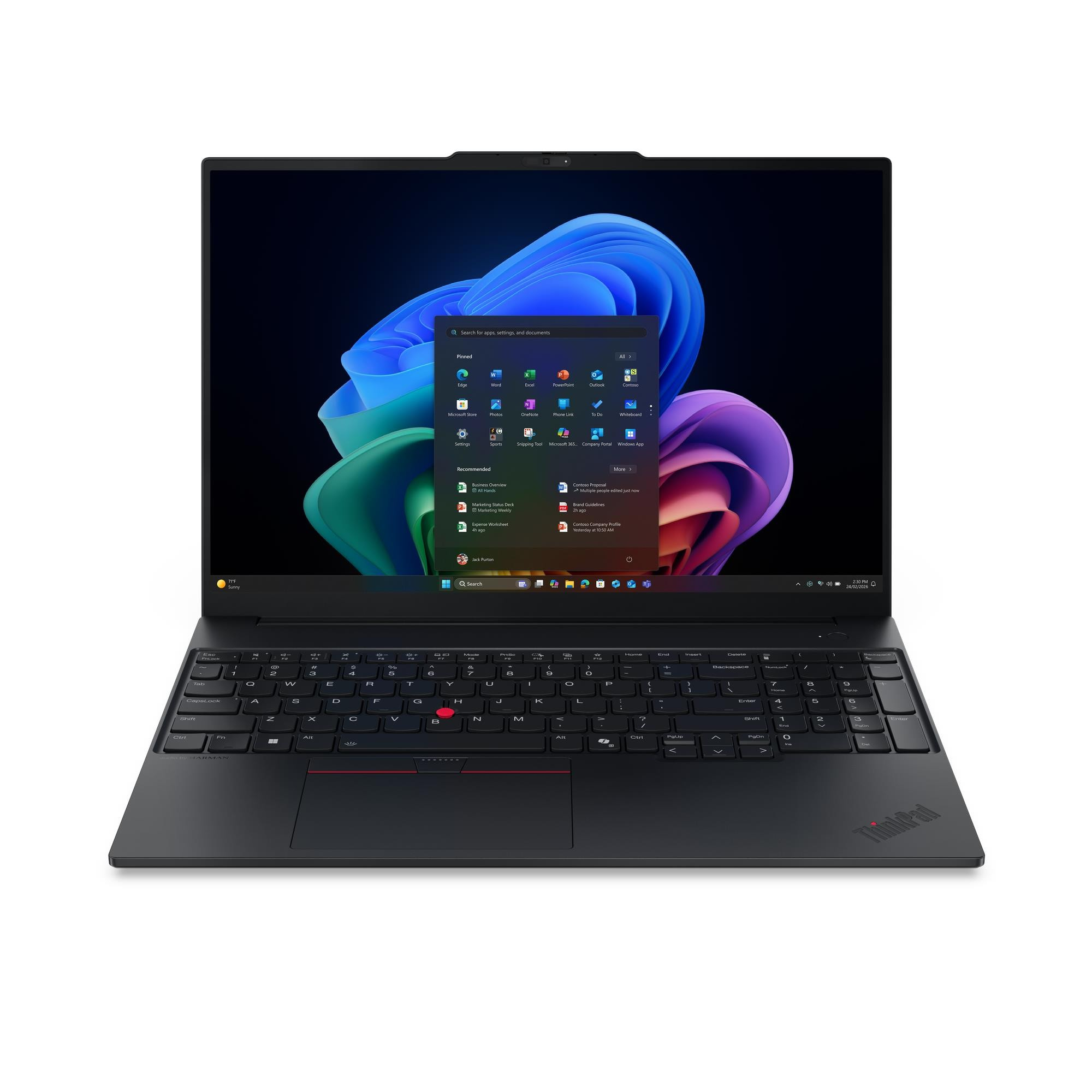 Lenovo ThinkPad E16 Gen 4 (Intel), 16" WUXGA, Core Ultra 7 355, 32GB RAM, 1TB SSD, Win11 Pro