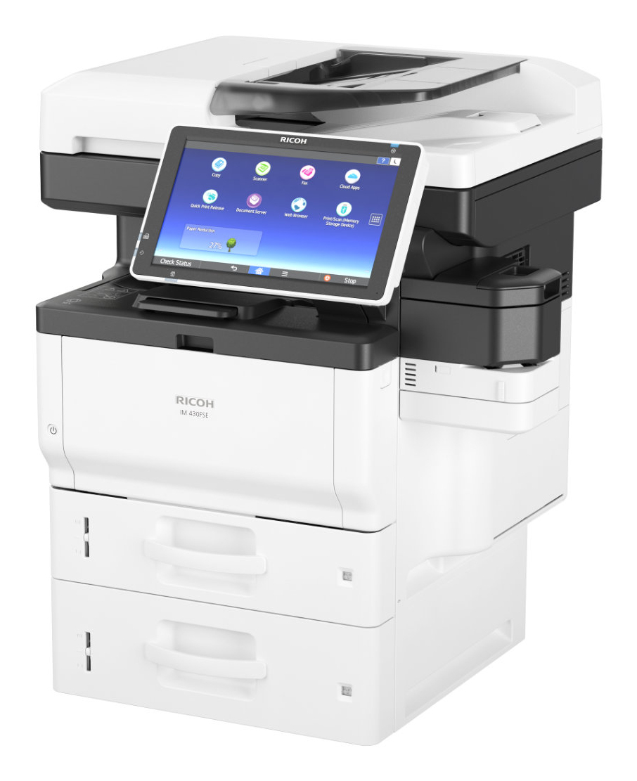 Ricoh IM 350FSE - Multifunktionsdrucker - s/w - Laser - A4 (Medien)