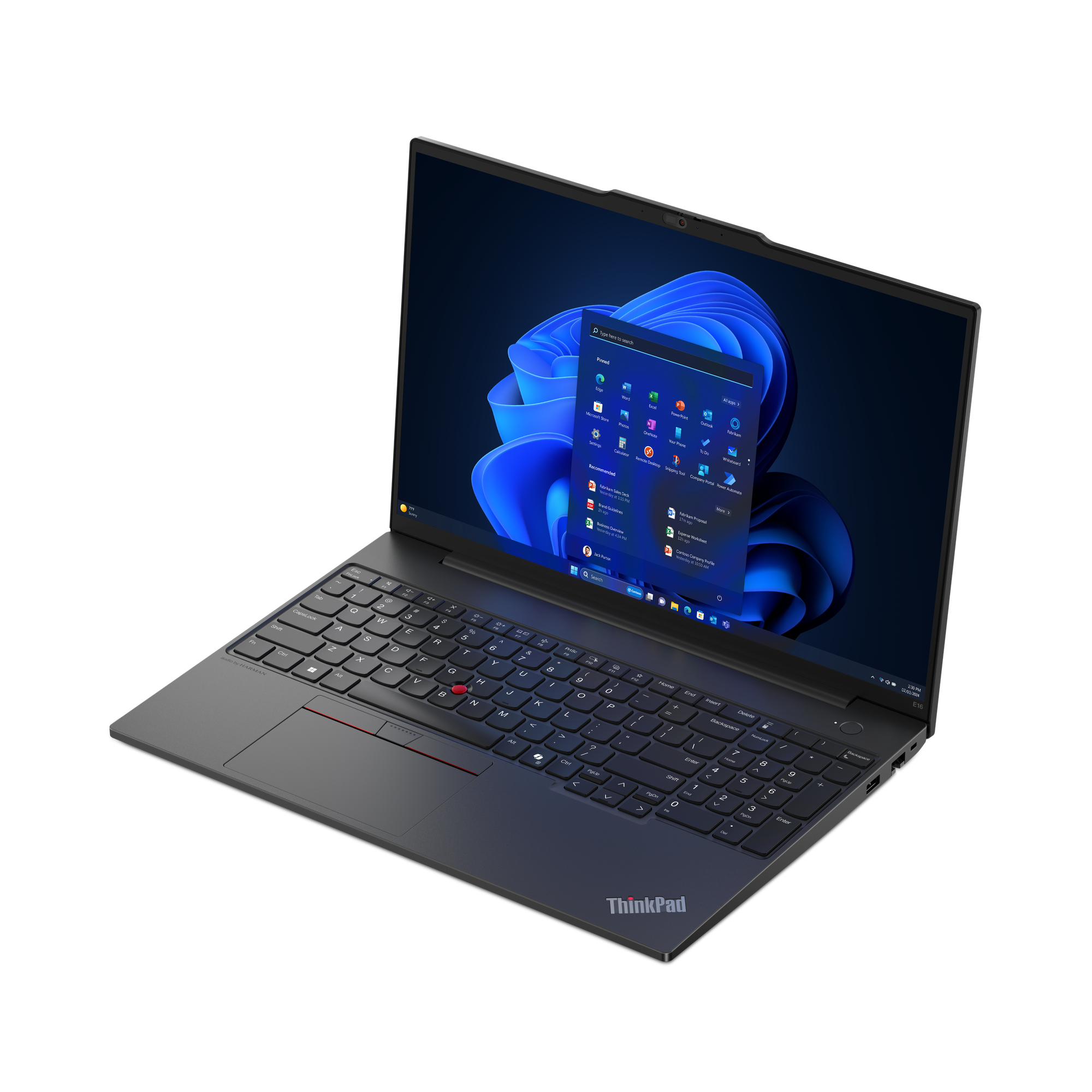 Lenovo ThinkPad E16 Gen 2 (Intel), 16" WUXGA, Core Ultra 7 155H, 32GB RAM, 1TB SSD, Win11 Pro