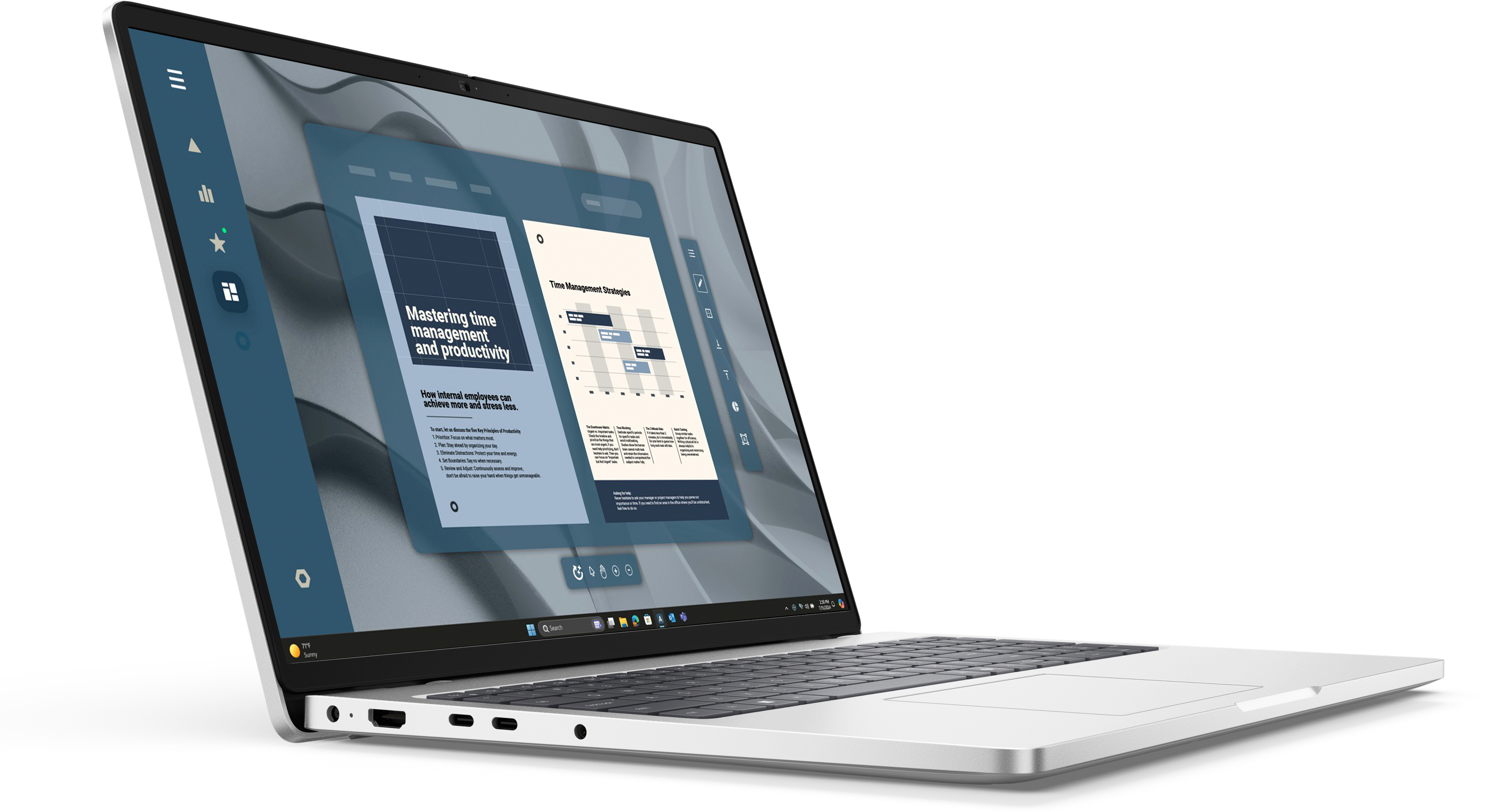 Dell Pro 16 PC16255, 40,6cm (16"), FHD+, AMD Ryzen 5 220, 16GB RAM, 512GB SSD, Win11 Pro