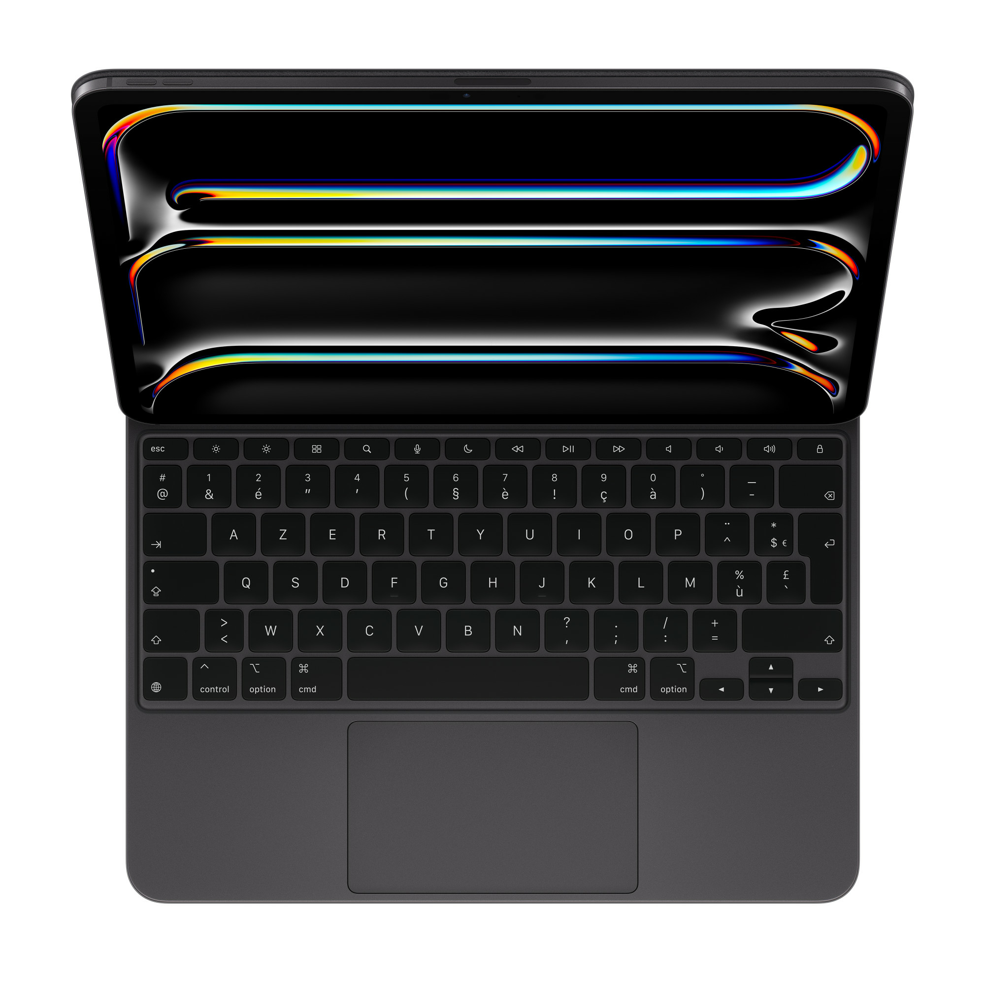 Apple Magic Keyboard - Tastatur und Foliohülle - mit Trackpad - hinterleuchtet - Apple Smart connect