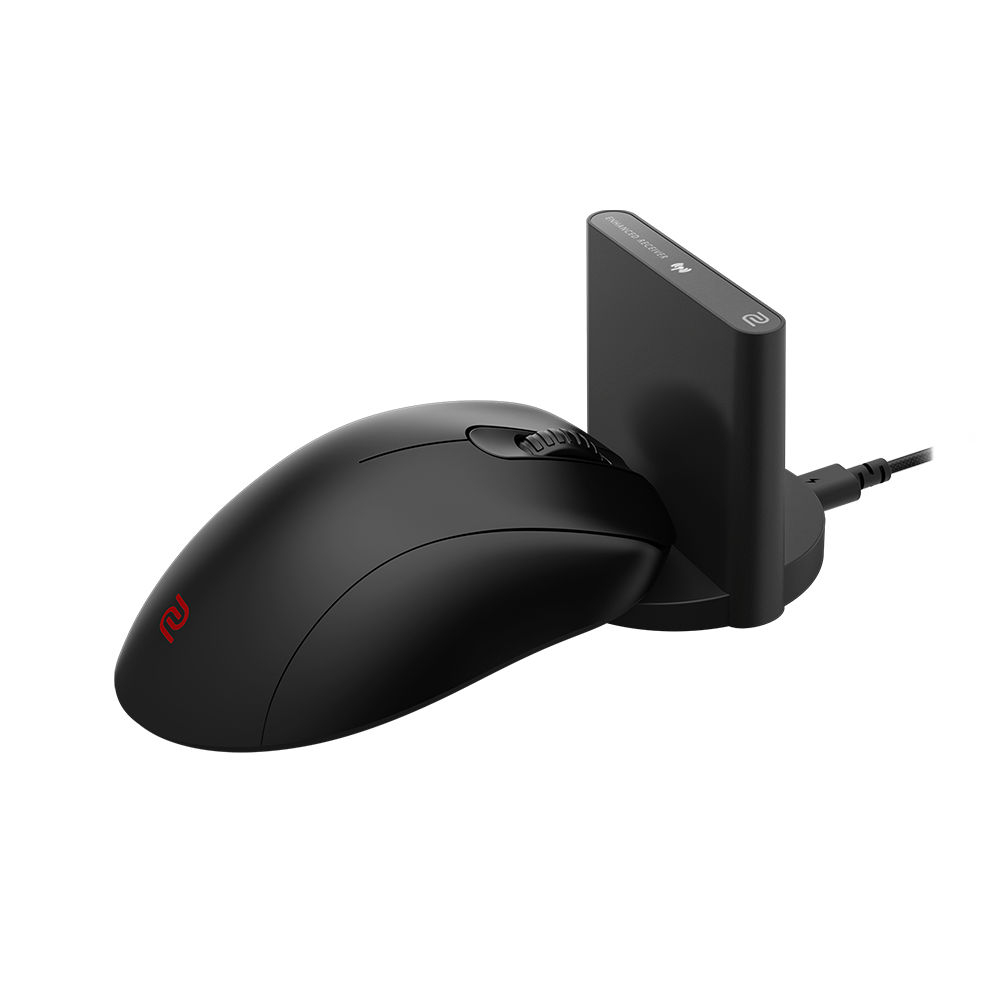 BenQ ZOWIE EC2-CW - Maus - für eSports - ergonomisch - Für Rechtshänder - 5 Tasten - kabellos, kabel