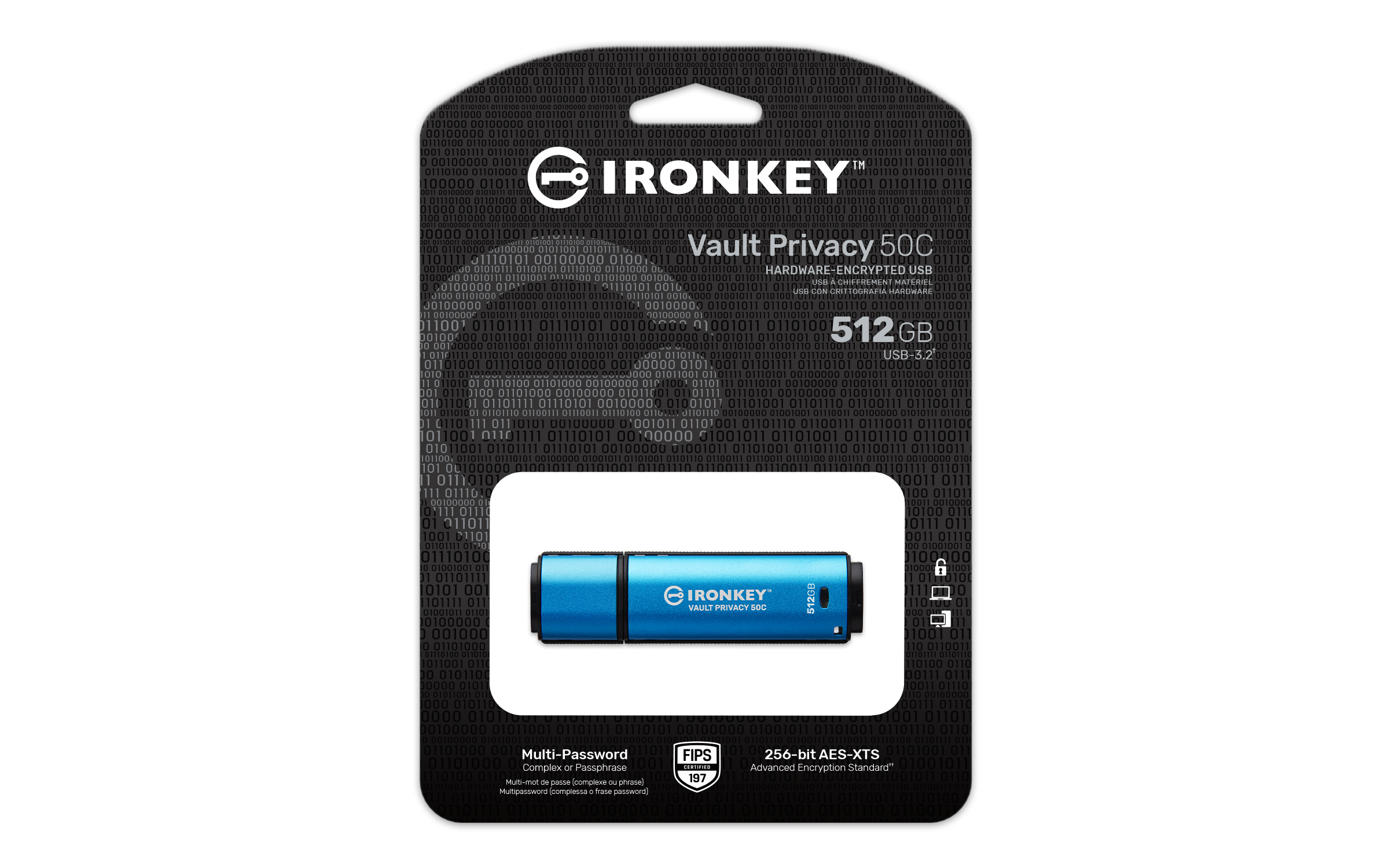 Kingston IronKey Vault Privacy 50C IKVP50C