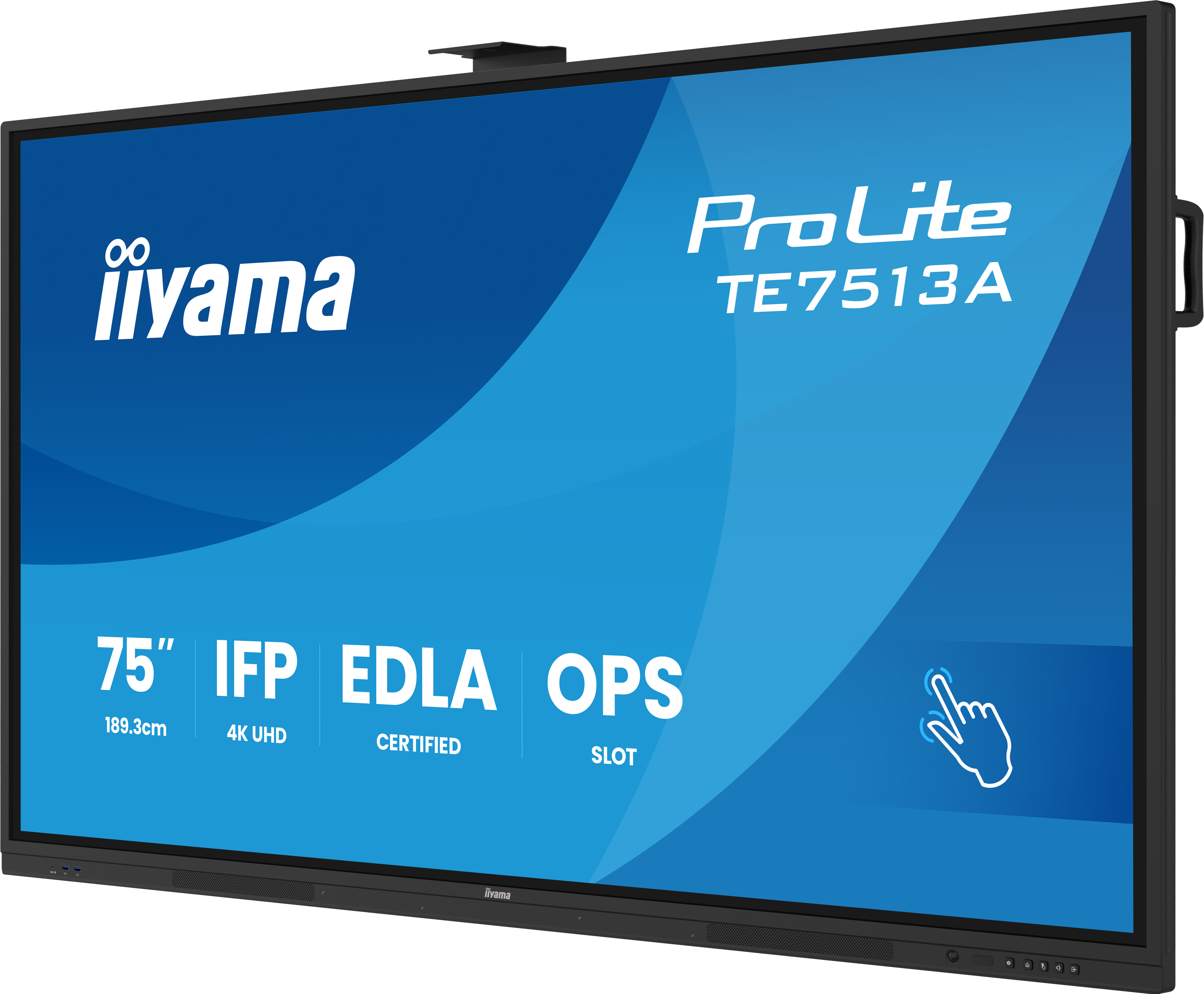 Iiyama ProLite TE7513A-B3AG - 190 cm (75") Diagonalklasse (189.3 cm (74.52")