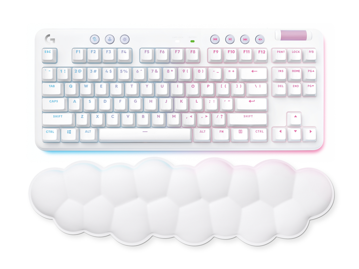 Logitech G G715 - Tastatur - tenkeyless - hintergrundbeleuchtet