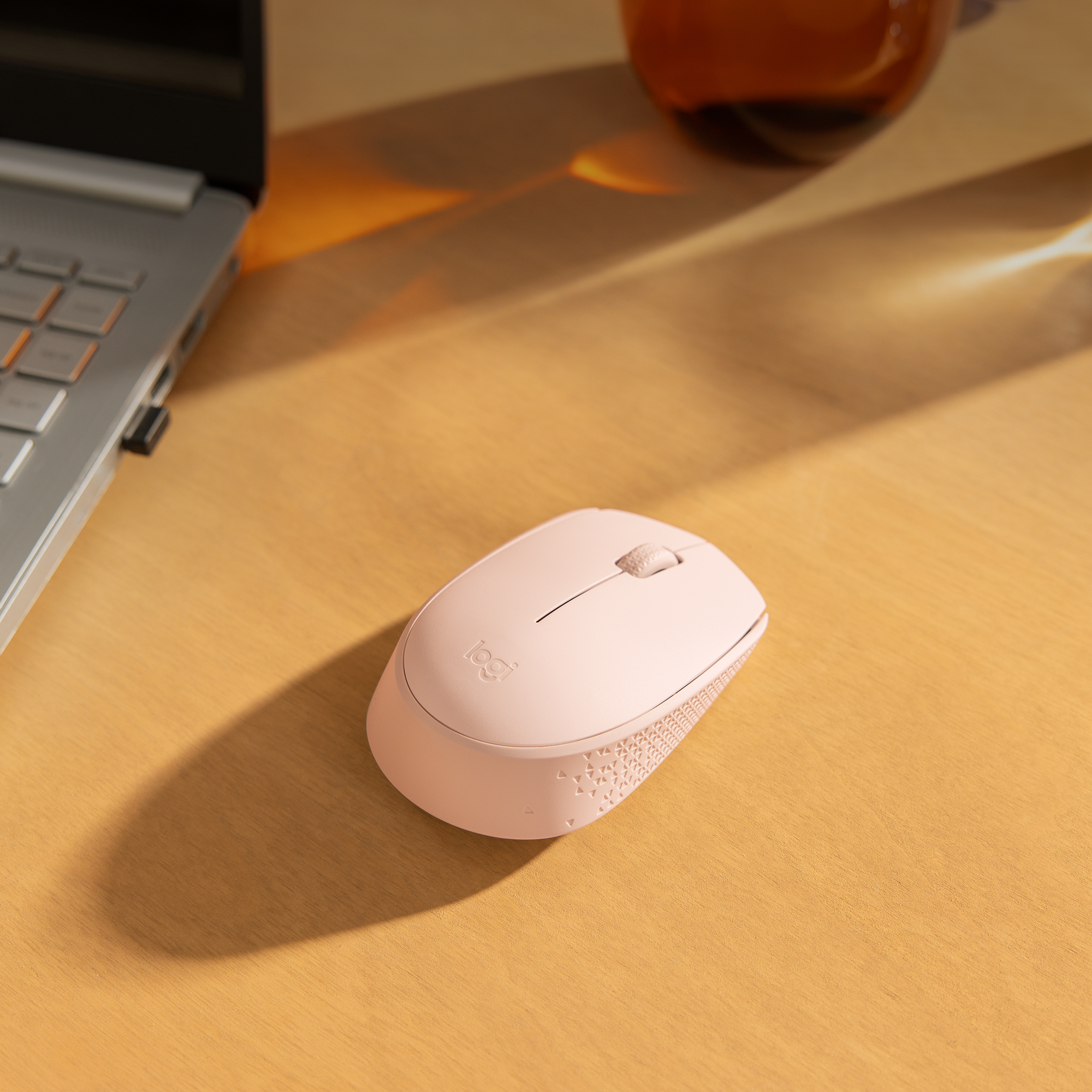Logitech M171 - Maus - rechts- und linkshändig - optisch - 3 Tasten - kabellos - 2.4 GHz - kabellose