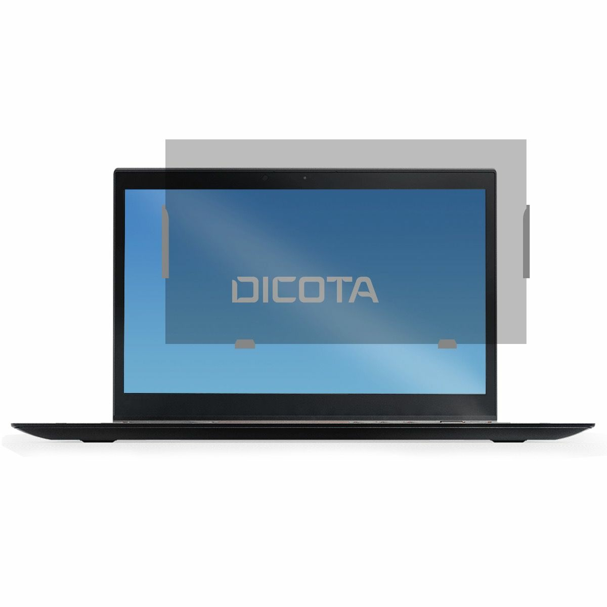 Dicota Blickschutzfilter für Notebook - 2-Wege - Halter/Klebepunkte - Schwarz - für Lenovo ThinkPad