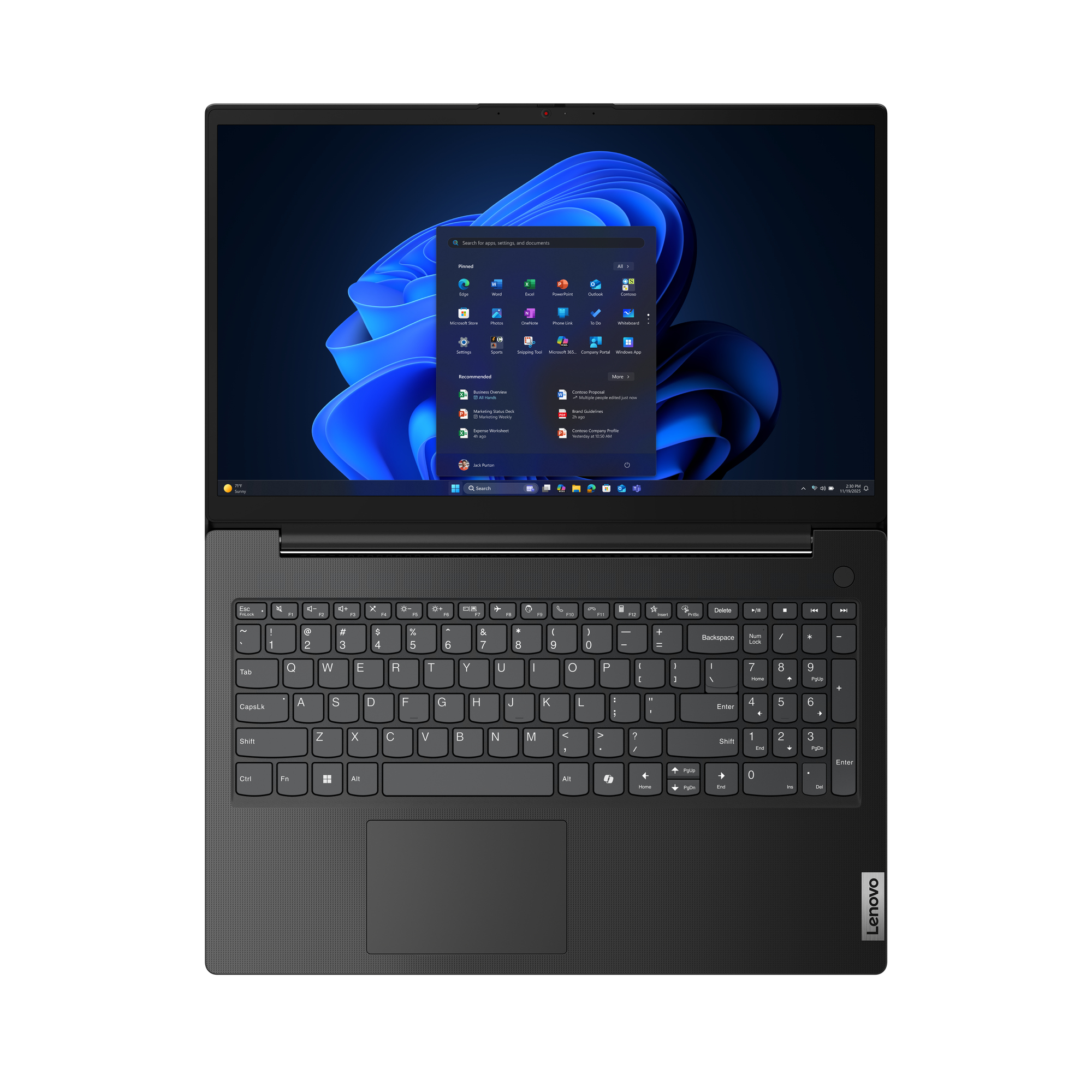 Lenovo V15 G6 ITN, 15,6" FHD, Intel® N150, 16GB RAM, 512GB SSD, Win11