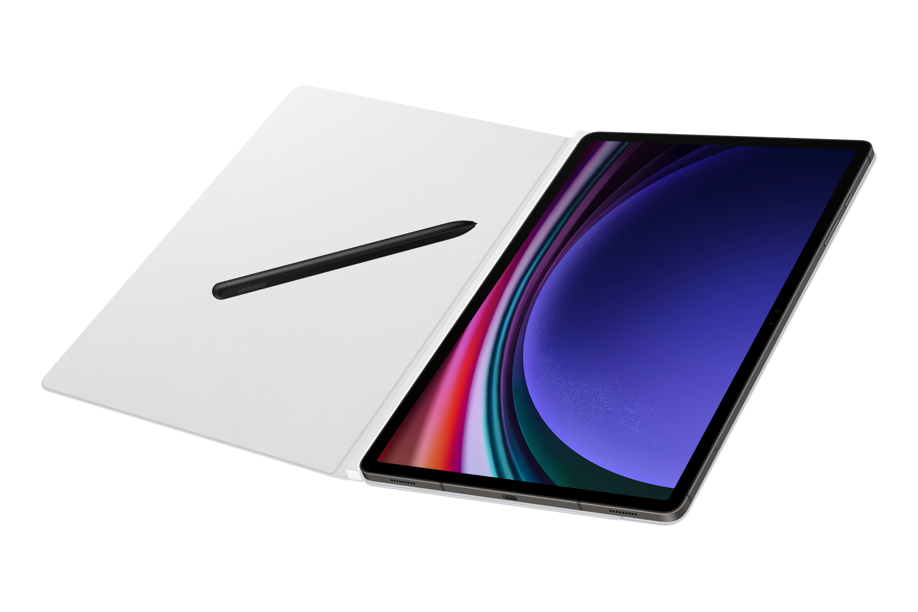 Samsung EF-BX810 Smart Book Cover für Galaxy Tab S9+ / S9 FE+ / S10+, White