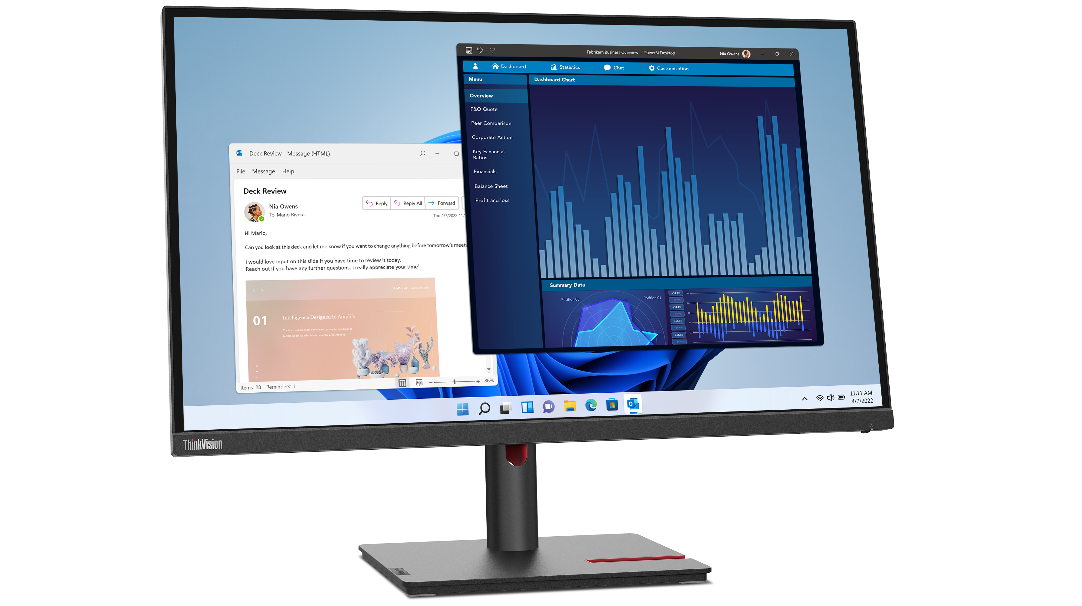 Lenovo ThinkVision T27p-30 - LED-Monitor - 68.6 cm (27")
