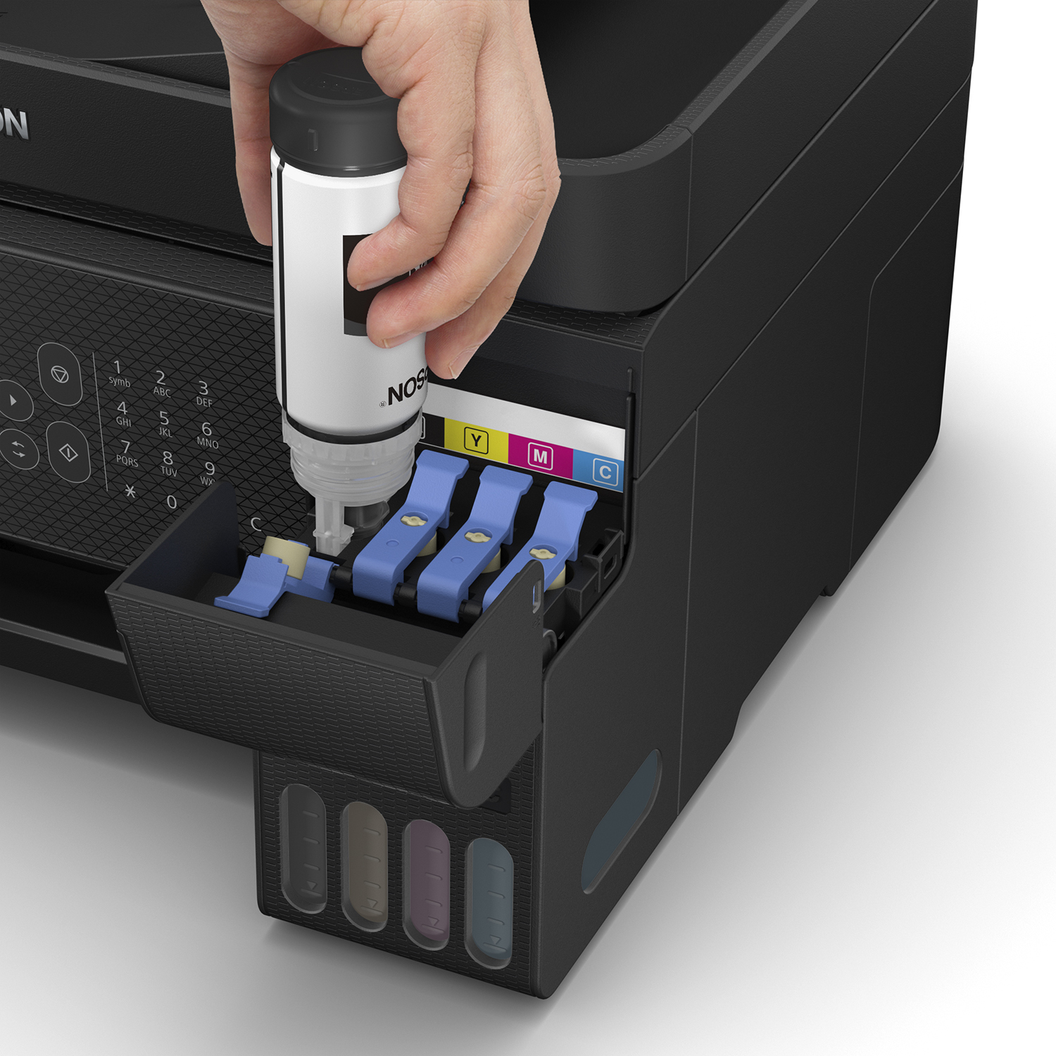 Epson EcoTank ET-4800 - Multifunktionsdrucker - Farbe - Tintenstrahl - wiederbefüllbar - A4 (Medien)