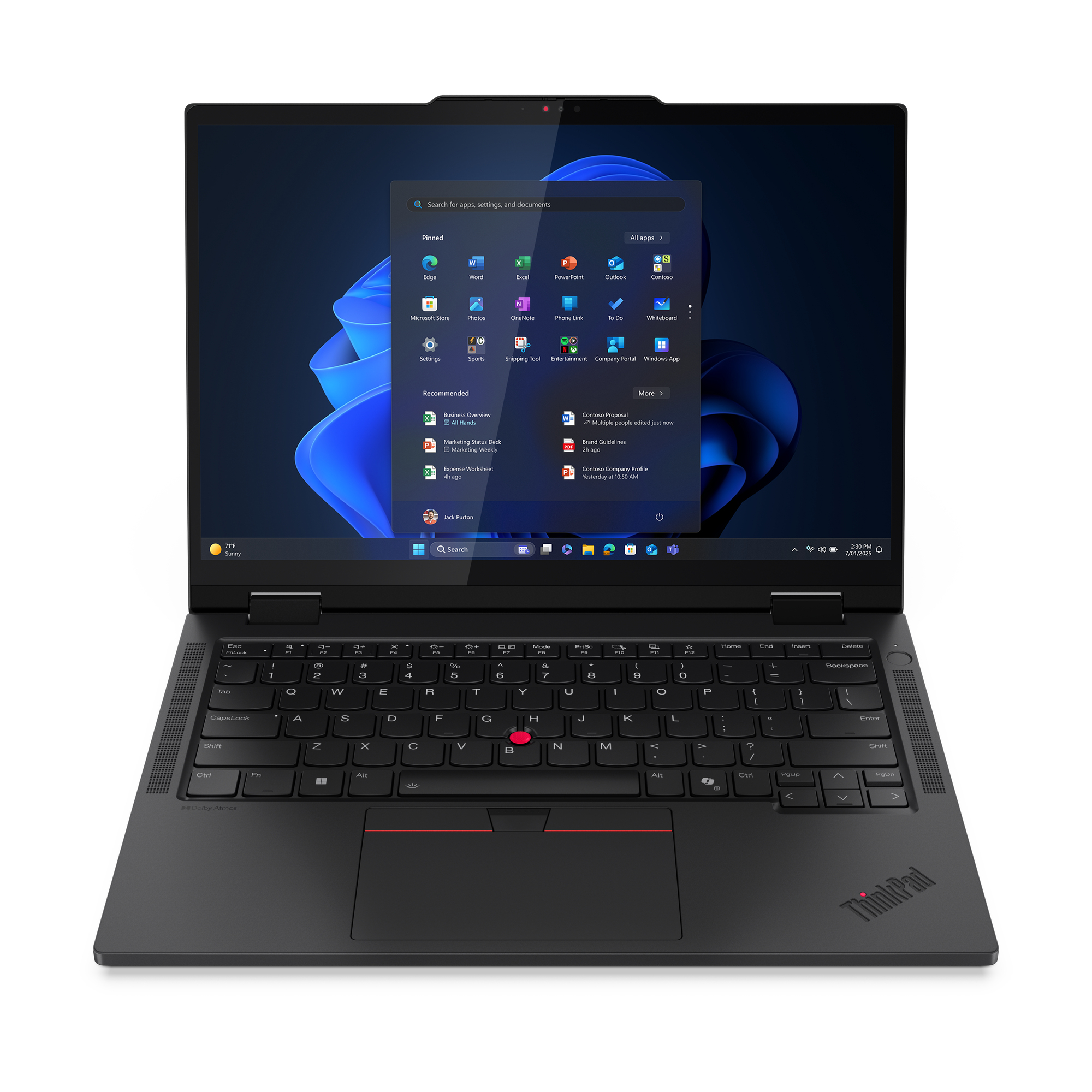 Lenovo ThinkPad T14s Gen 1, 14" WUXGA Touch, Core Ultra 5 225U, 16GB RAM, 512GB SSD, 4G/LTE, W11P