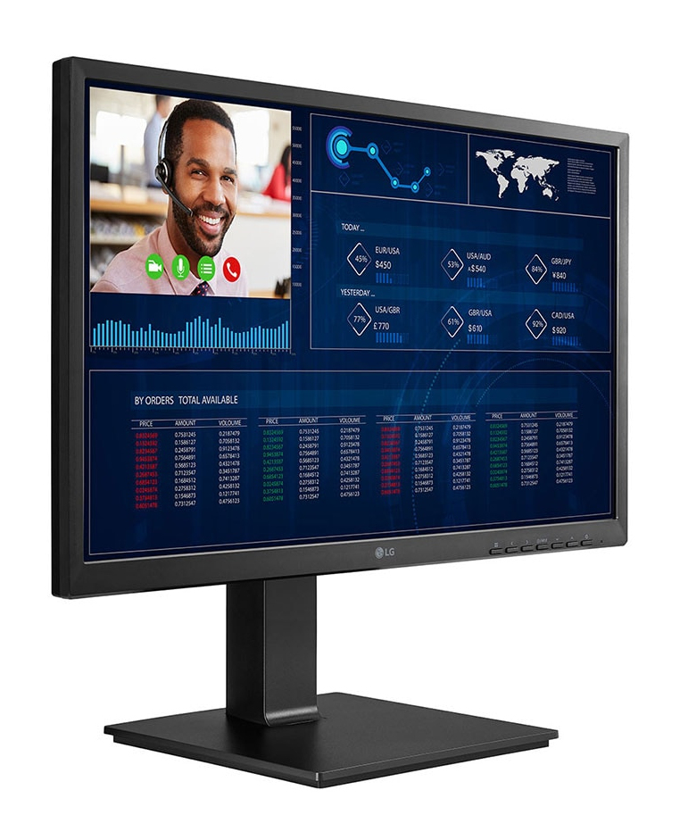 LG 24CQ651I-6P, 60,5 cm (23.8"), Full HD, Intel® Pentium®, 8 GB, 16 GB, Schwarz