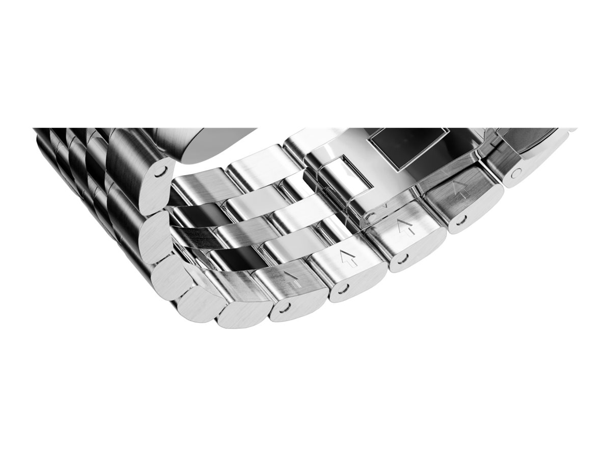 WITHINGS ScanWatch Nova - Brillante Edition - 39 mm - Edelstahl - Hybrid Smart Watch mit Band - Meta