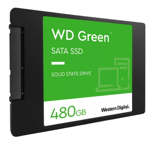 Western Digital WD Green SATA SSD 480GB, 2.5" / SATA 6Gb/s