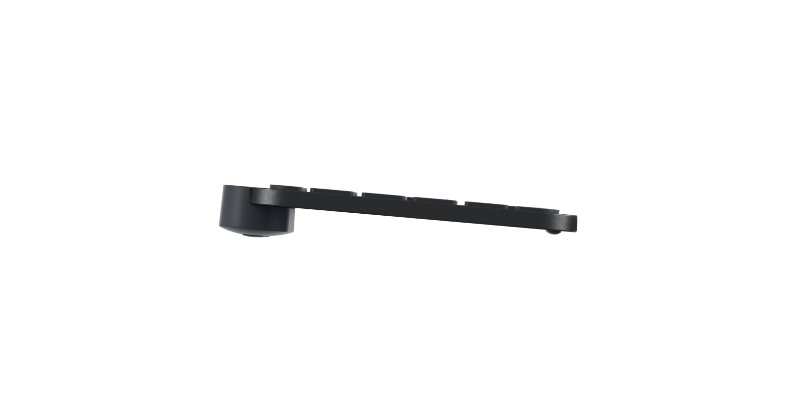Logitech MX Keys S Graphite, schwarz, LEDs weiß, Logi Bolt, USB/Bluetooth, DE