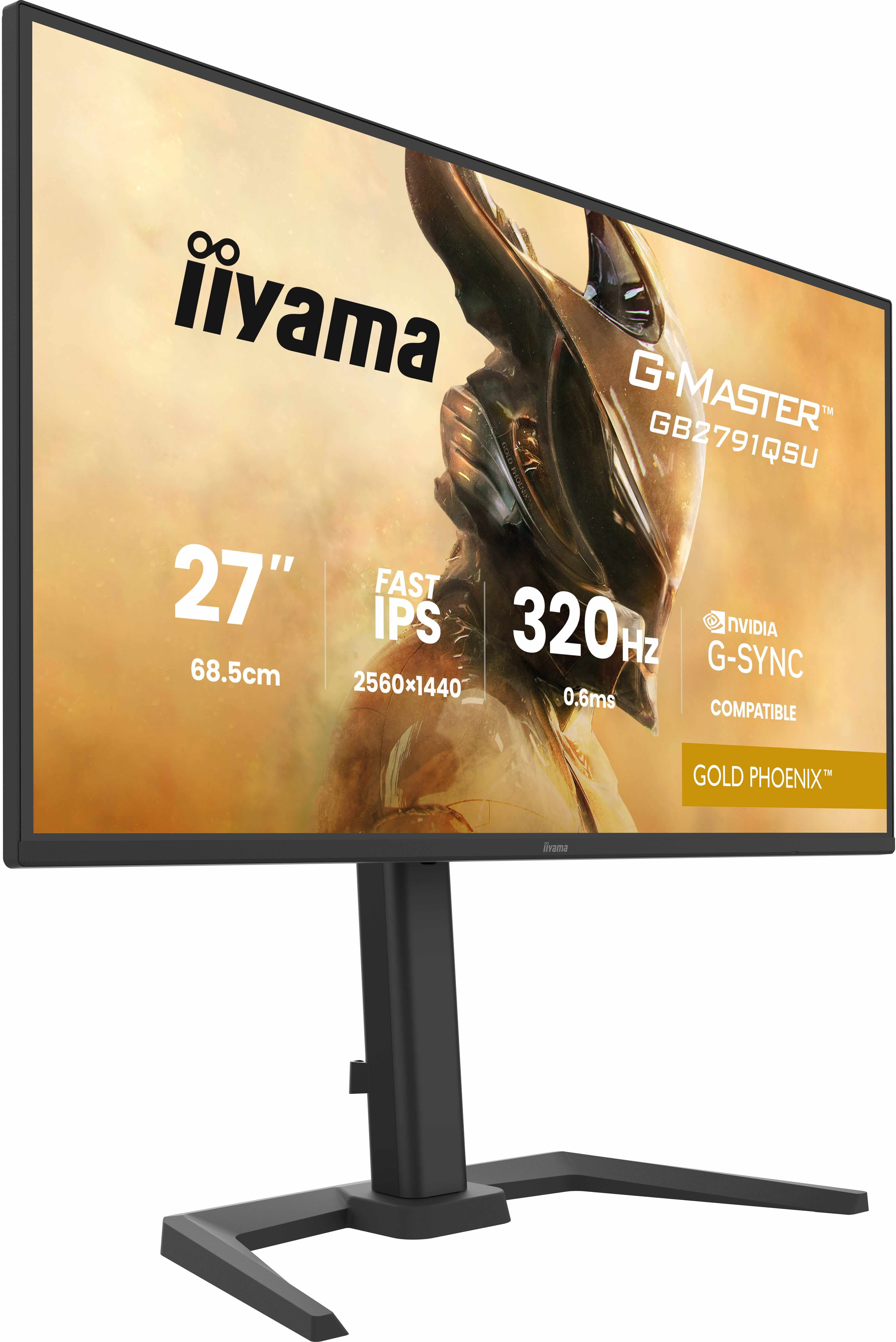 Iiyama G-MASTER Gold Phoenix GB2791QSU-B1 - LED-Monitor - Gaming - 68.6 cm (27")