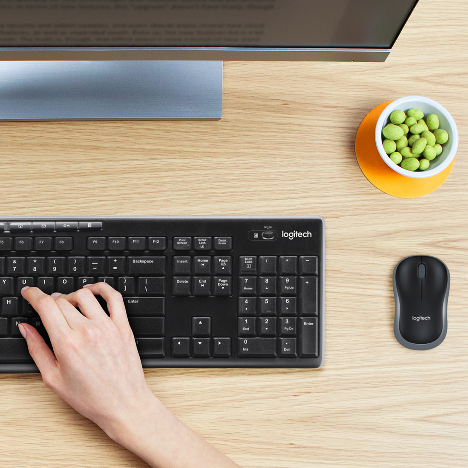 Logitech MK270 Wireless Combo - Tastatur-und-Maus-Set