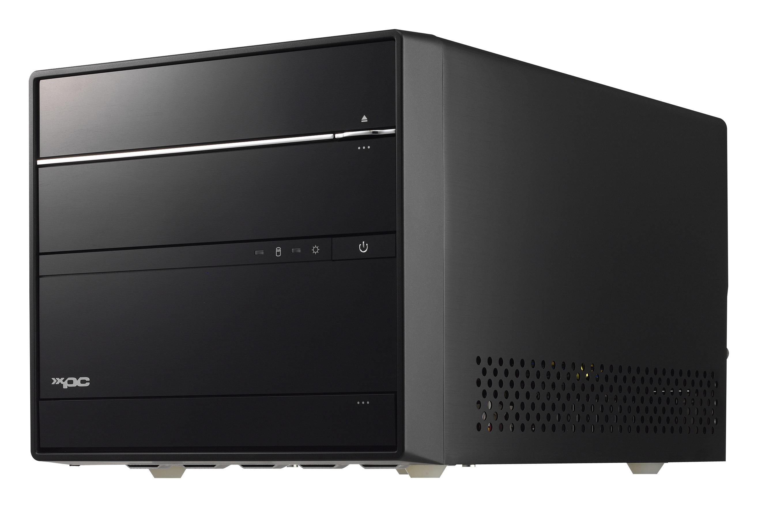 Shuttle XPC cube Barebone SH570R6 - S1200, Intel H570, 1x PCIe X16, 1x PCIe X4, 2x M.2, 2xDP, 1xHDMI