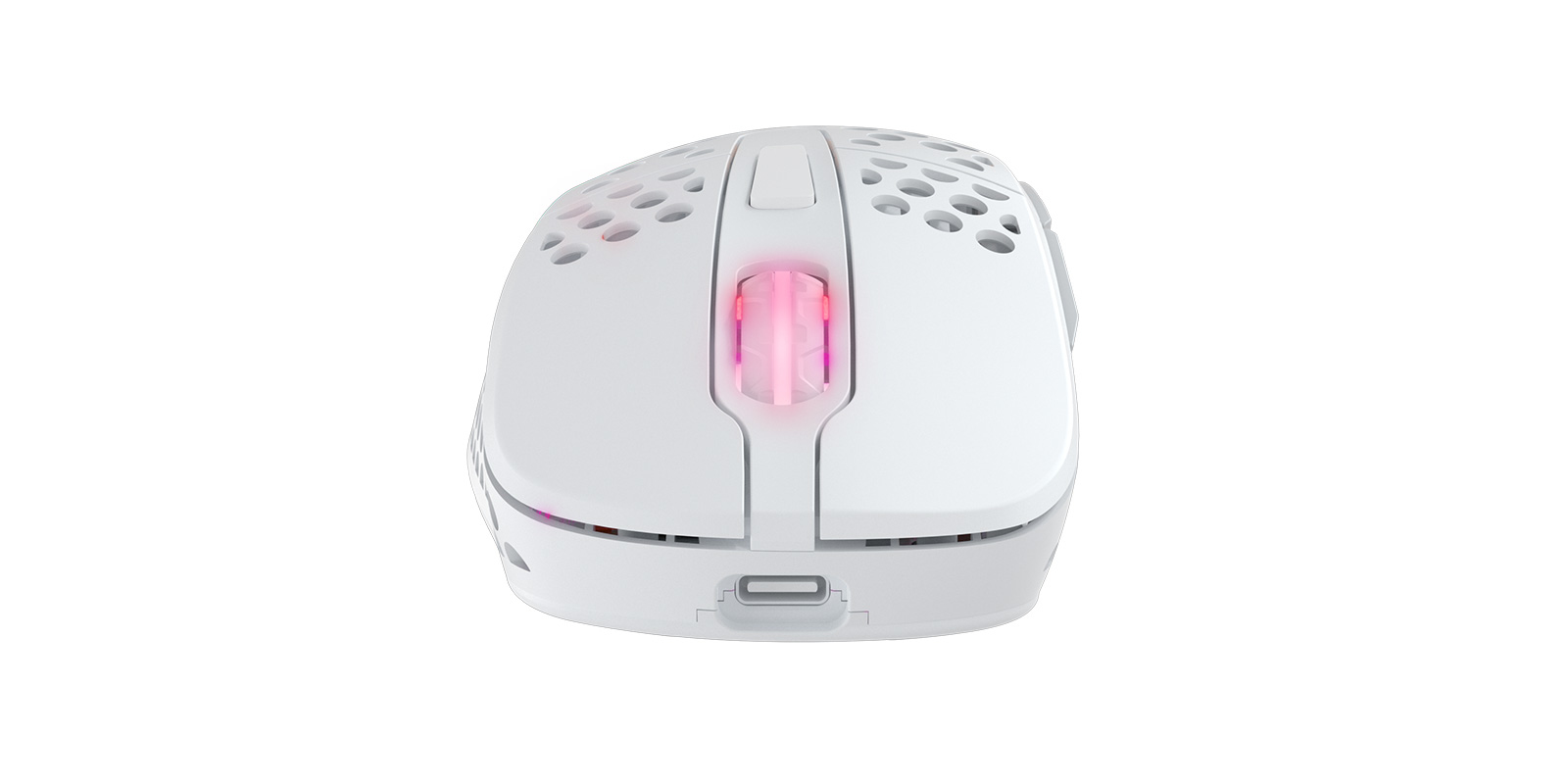 Cherry Xtrfy M4 RGB - Maus - optisch - kabellos - 2.4 GHz - kabelloser Empfänger (USB)
