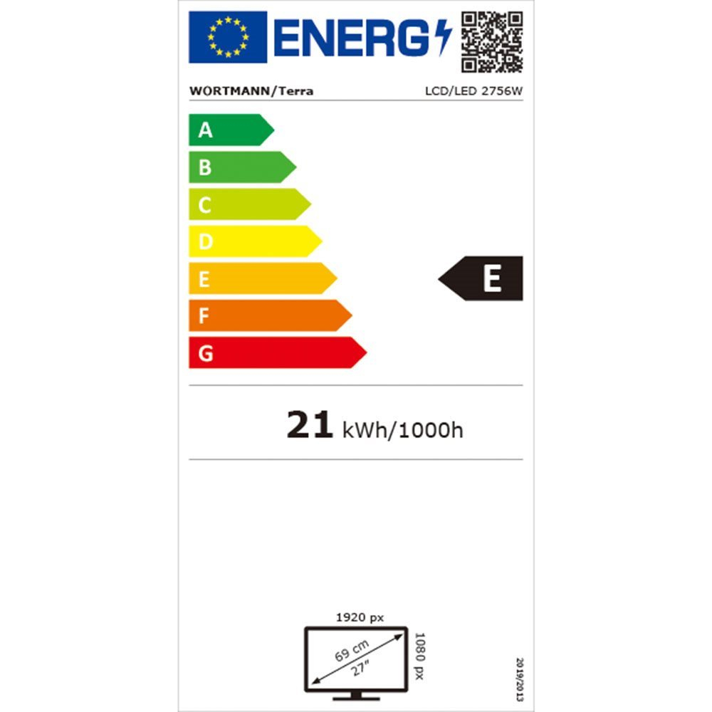 TERRA 2756W PV V4 - GREENLINE PLUS - LED-Monitor - 68.6 cm (27")