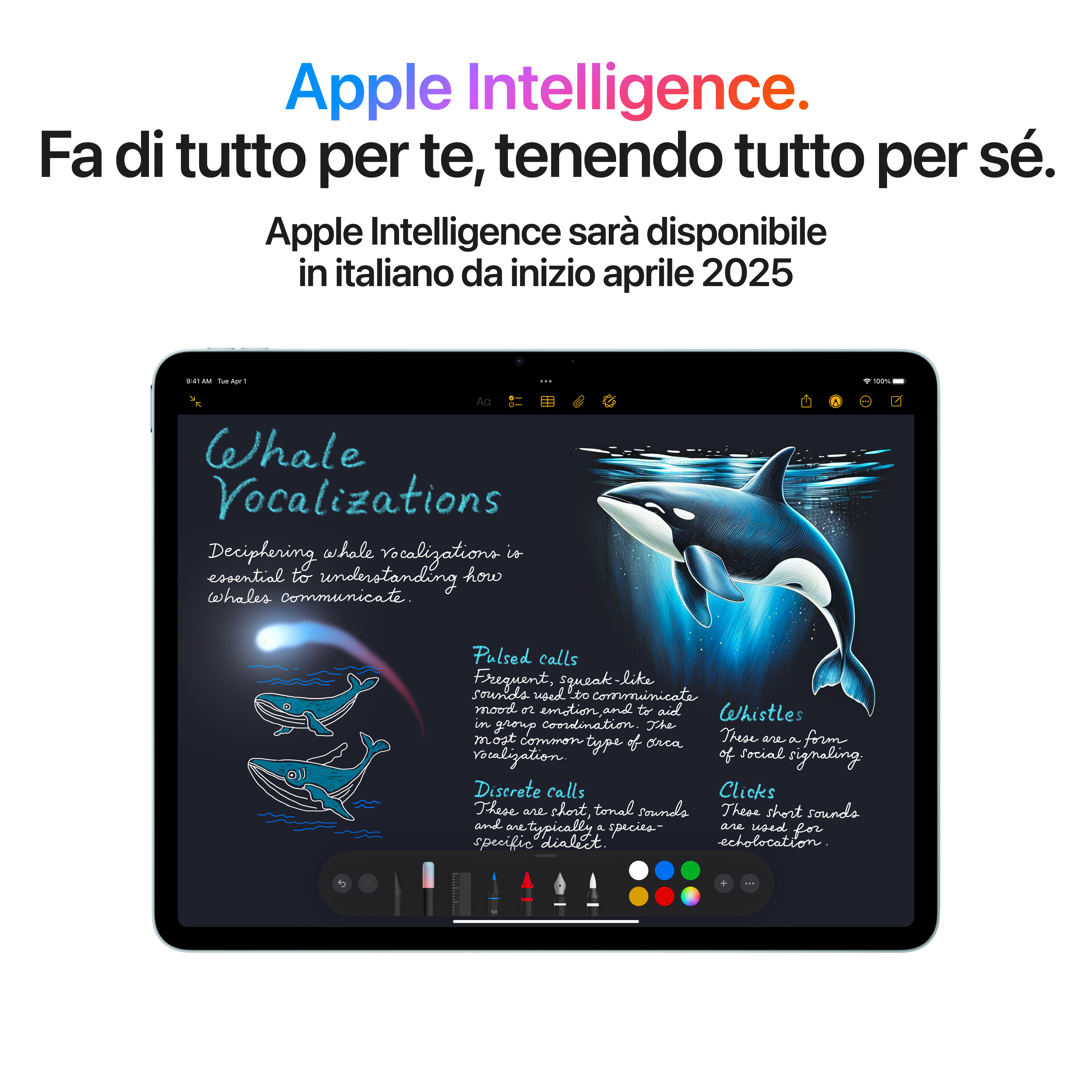 Apple iPad Air 7 11", Blue, 128GB