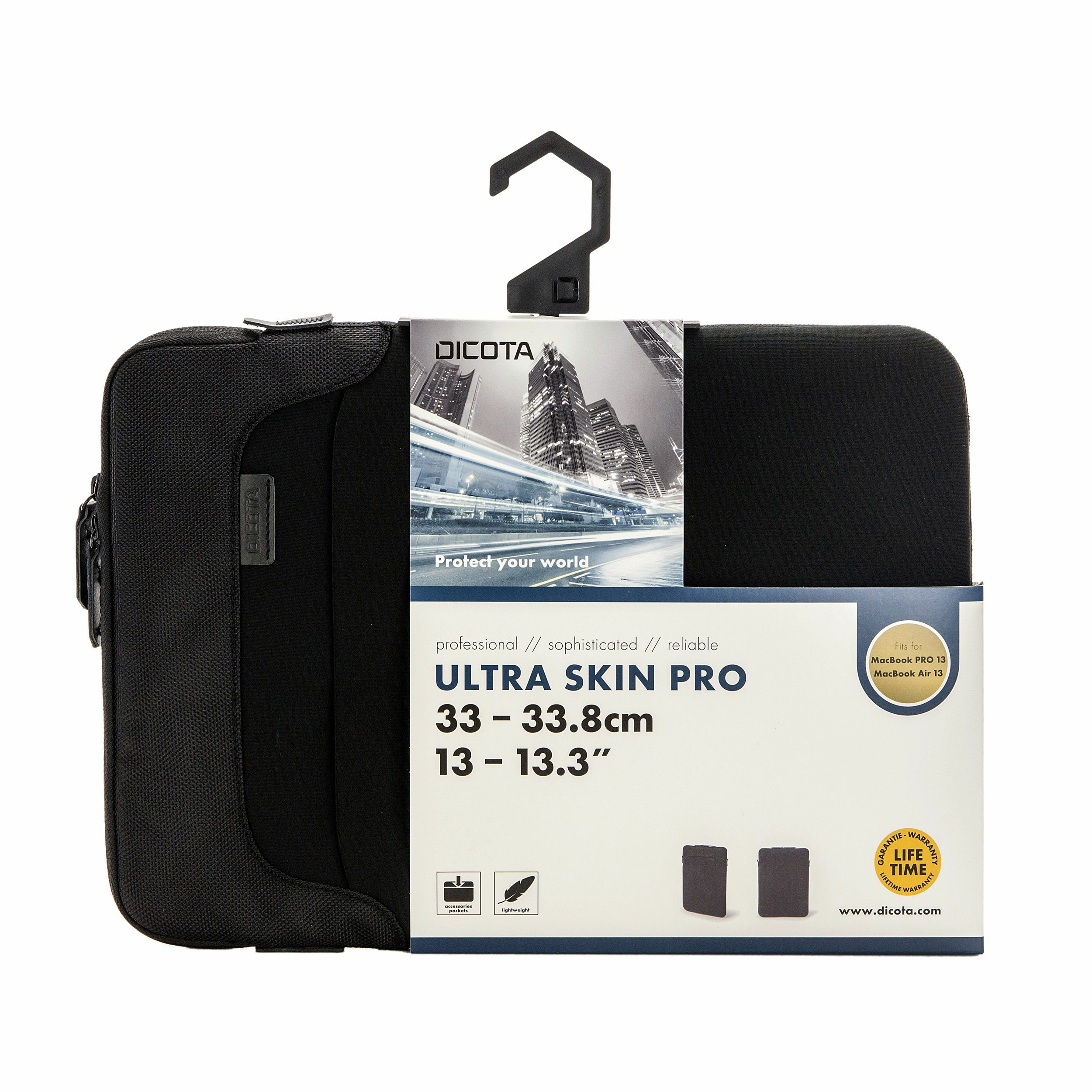 Dicota Ultra Skin PRO Laptop Sleeve 13.3" - Notebook-Hülle - 33.8 cm (13.3")
