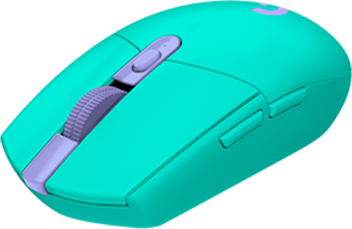 Logitech G G305 - Maus - optisch - 6 Tasten - kabellos - 2.4 GHz - kabelloser Empfänger (USB)