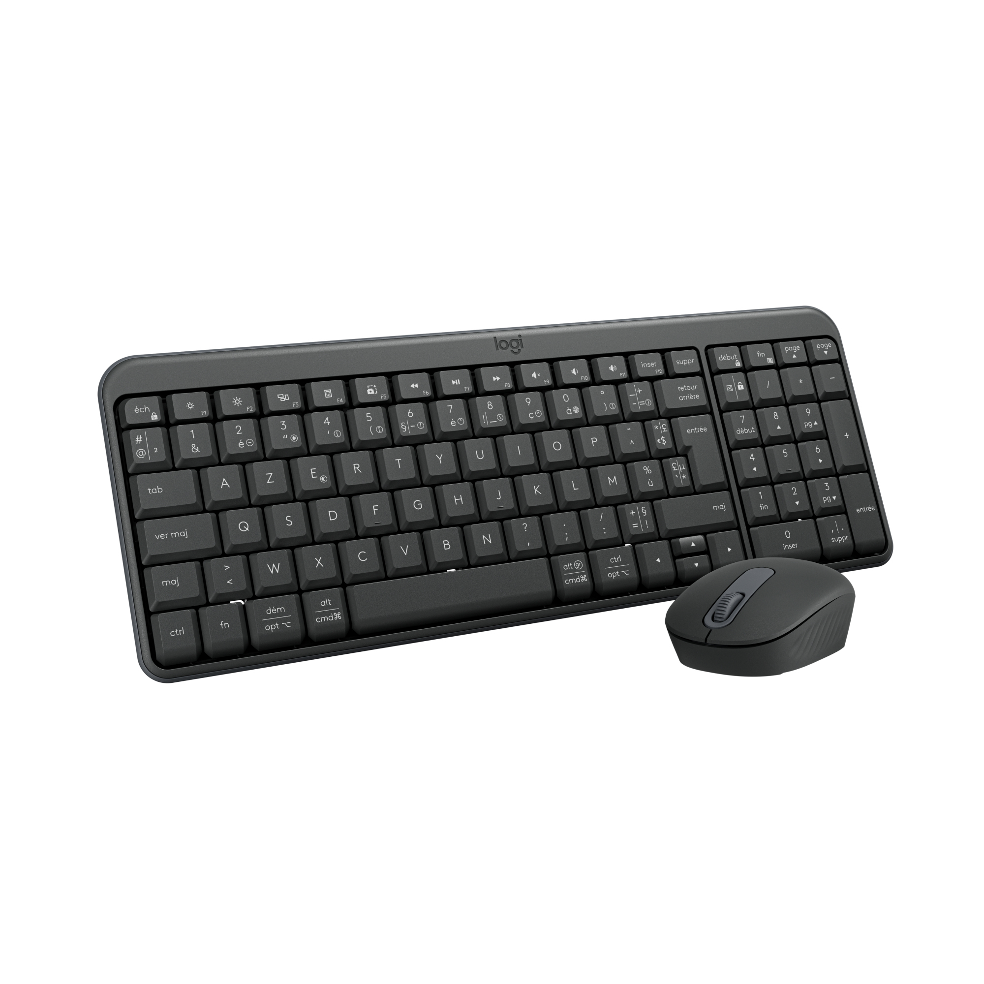 Logitech MK250 - Tastatur-und-Maus-Set - kabellos