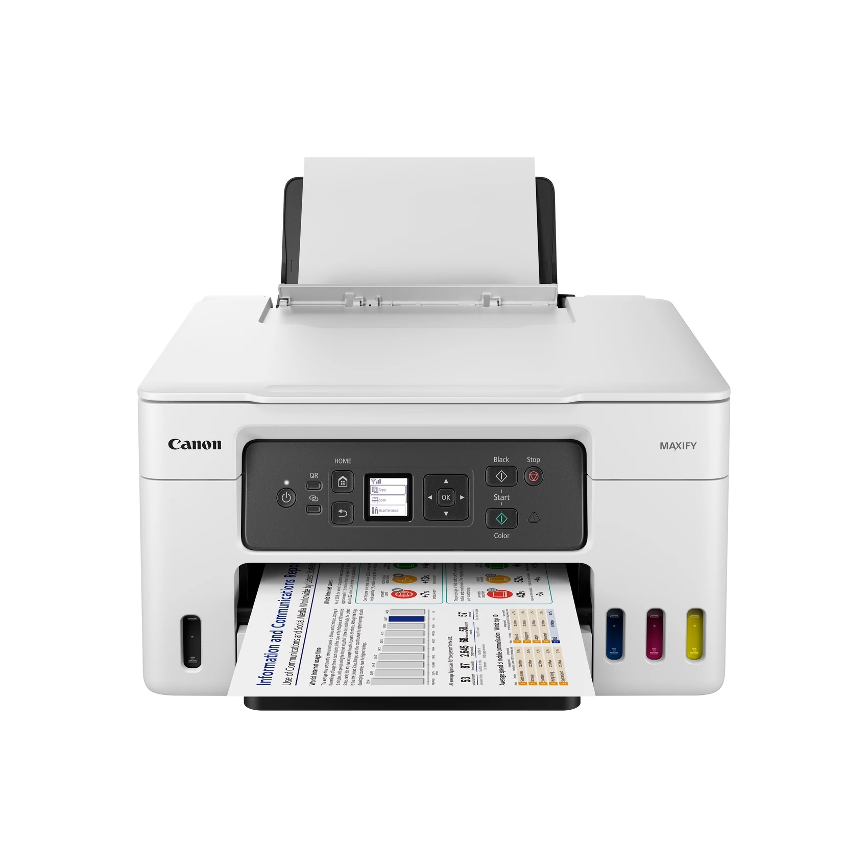 Canon MAXIFY GX3050 - Multifunktionsdrucker - Farbe - Tintenstrahl - wiederbefüllbar - Legal (216 x