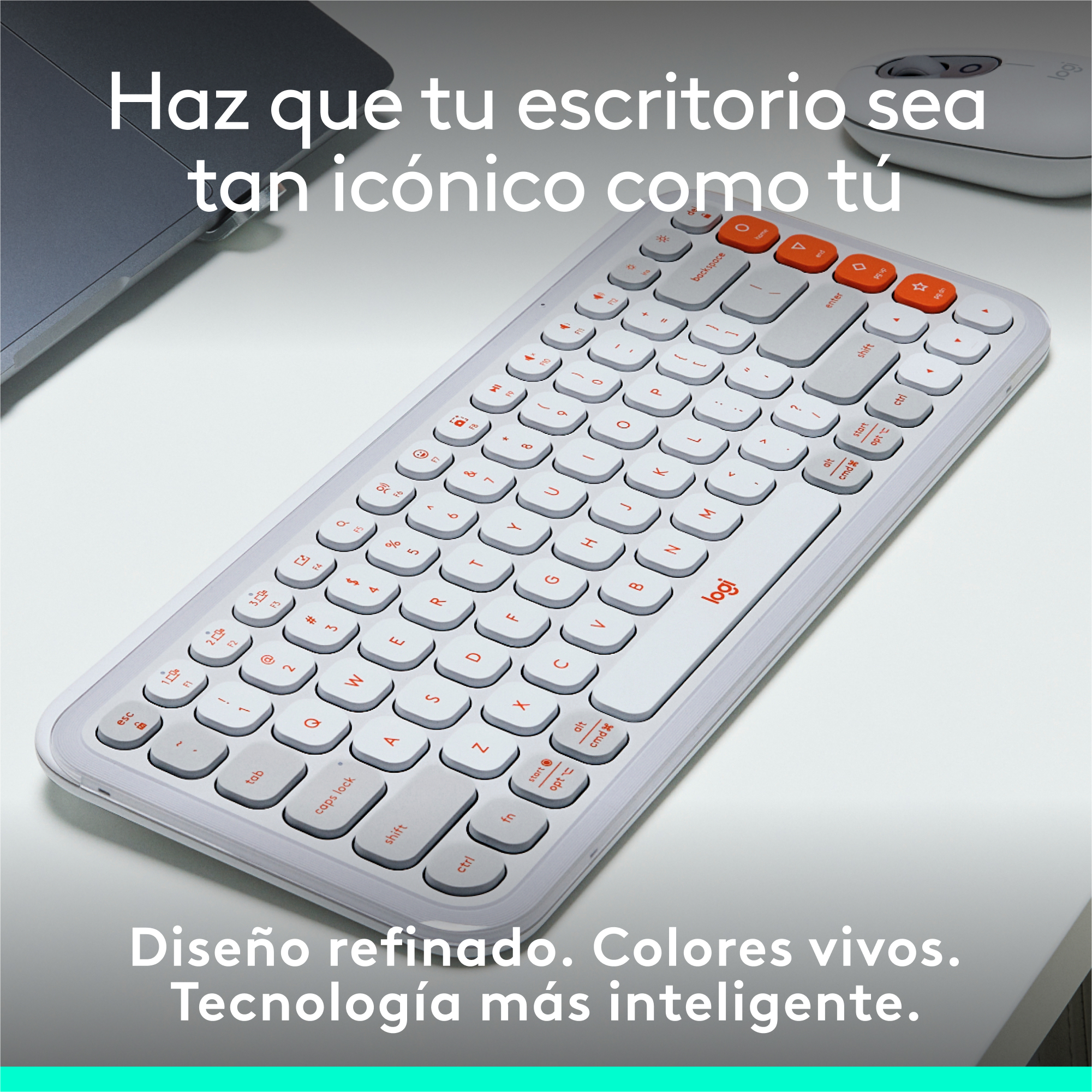 Logitech POP Icon Keys - Tastatur - kabellos