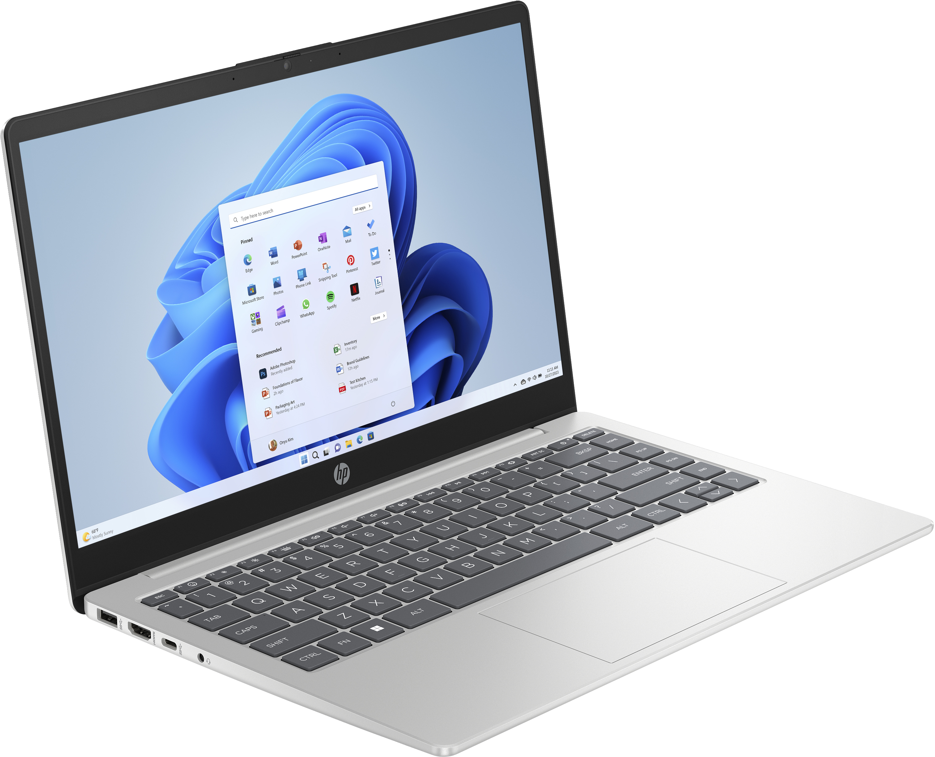 HP Laptop 14-ep1155ng - Intel Core 5 120U / 1.4 GHz - Win 11 Home - Intel Graphics - 16 GB RAM - 512