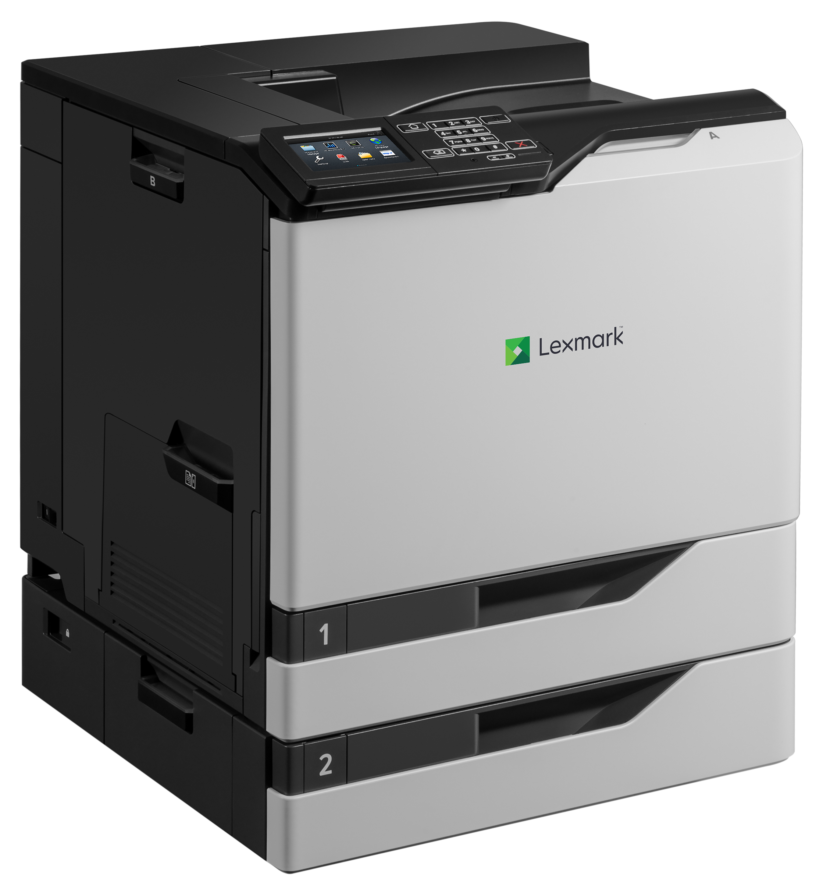 Lexmark CS820dte, Laser, Farbe, 1200 x 1200 DPI, A4, 57 Seiten pro Minute, Doppelseitiger Druck