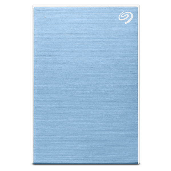 Seagate One Touch Portable HDD with Password Light Blue +Rescue 2TB, USB 3.0 Micro-B