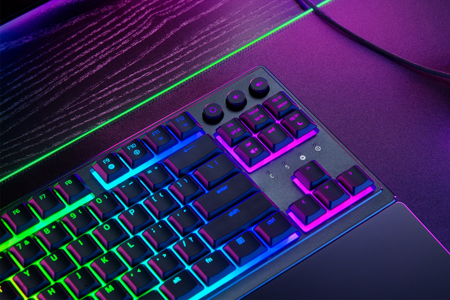 Razer Ornata V3 - Tastatur - Ohne Zehnertastatur
