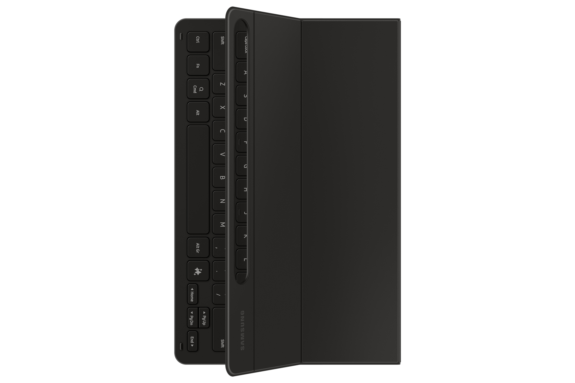 Samsung Book Cover Keyboard Slim EF-DX720 für das Galaxy Tab S9 | S9 FE, QWERTZ, Deutsch, Touchpad,