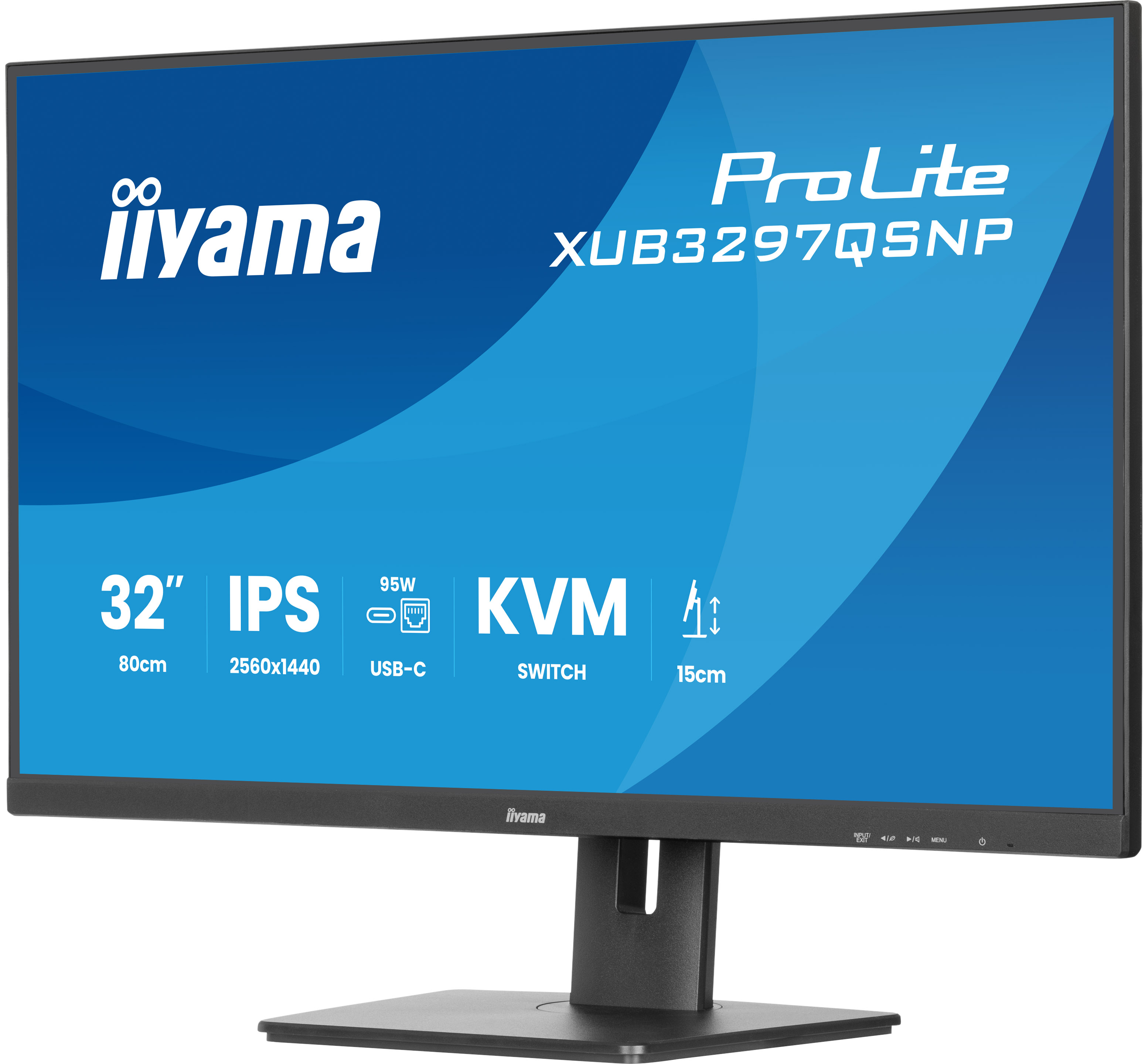 Iiyama ProLite XUB3297QSNP-B1 - LED-Monitor - 81.3 cm (32")