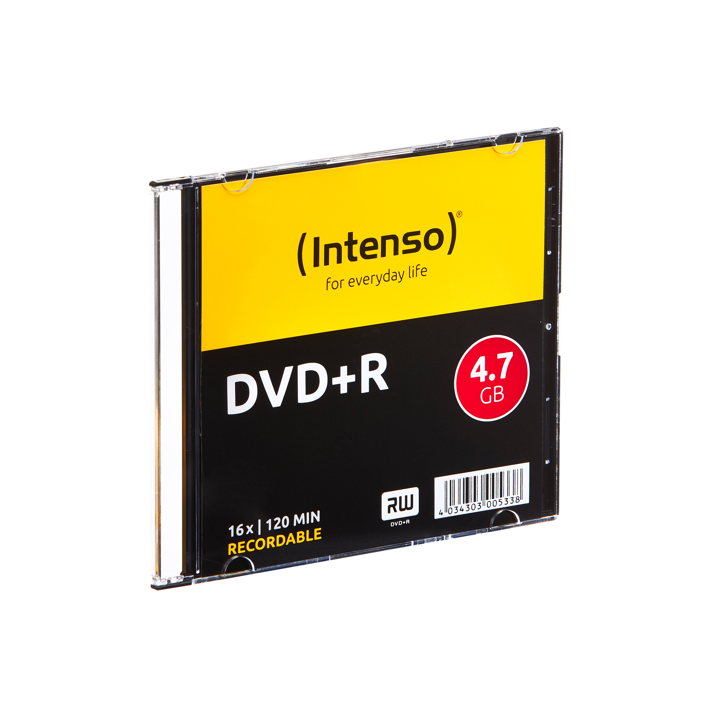 Intenso 10 x DVD+R - 4.7 GB 16x - Slim Jewel