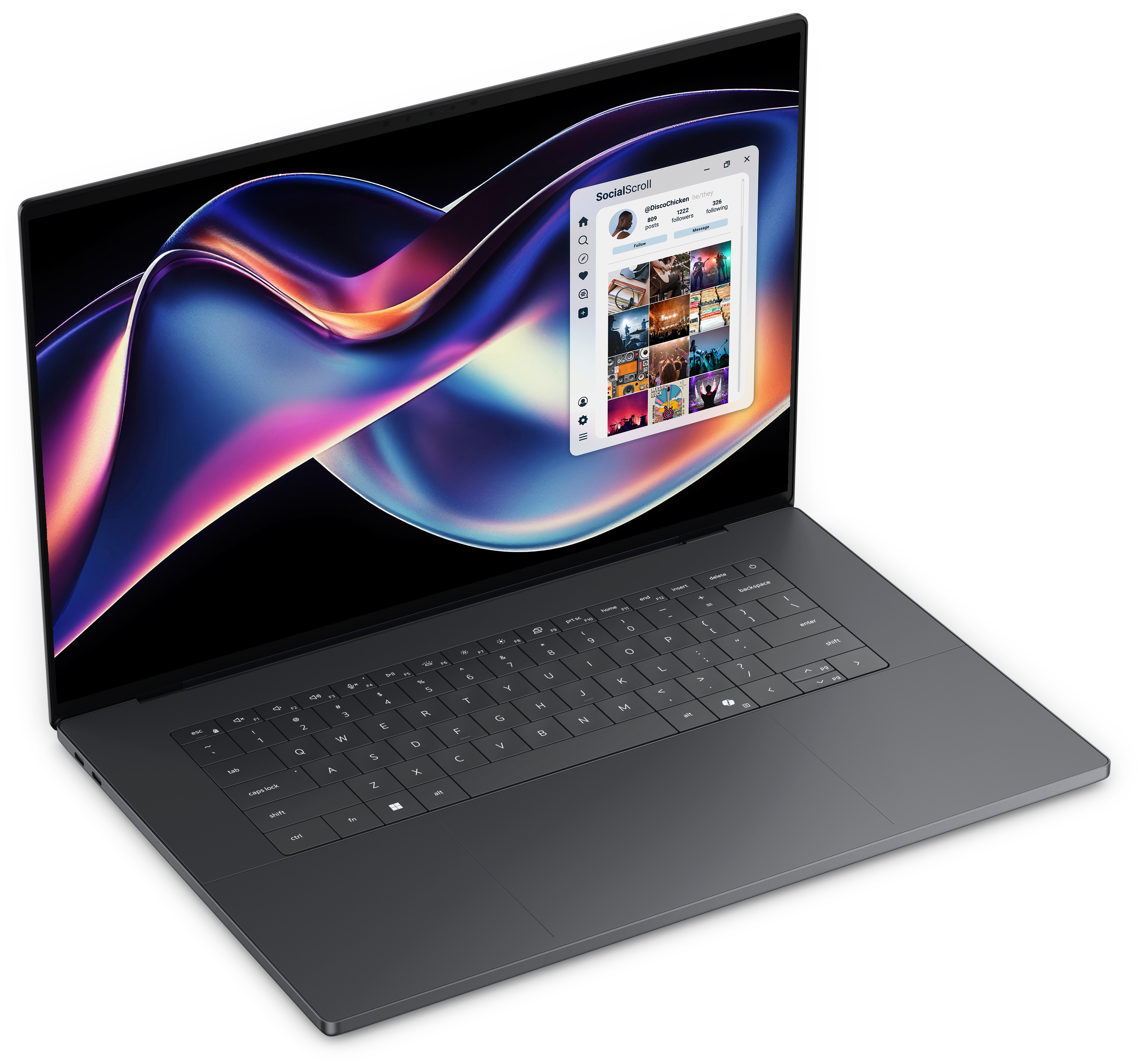 Dell XPS DA16260, Intel Core Ultra X7, 40,6 cm (16"), 3200 x 2000 Pixel, 32 GB, 1 TB, Windows 11 Hom
