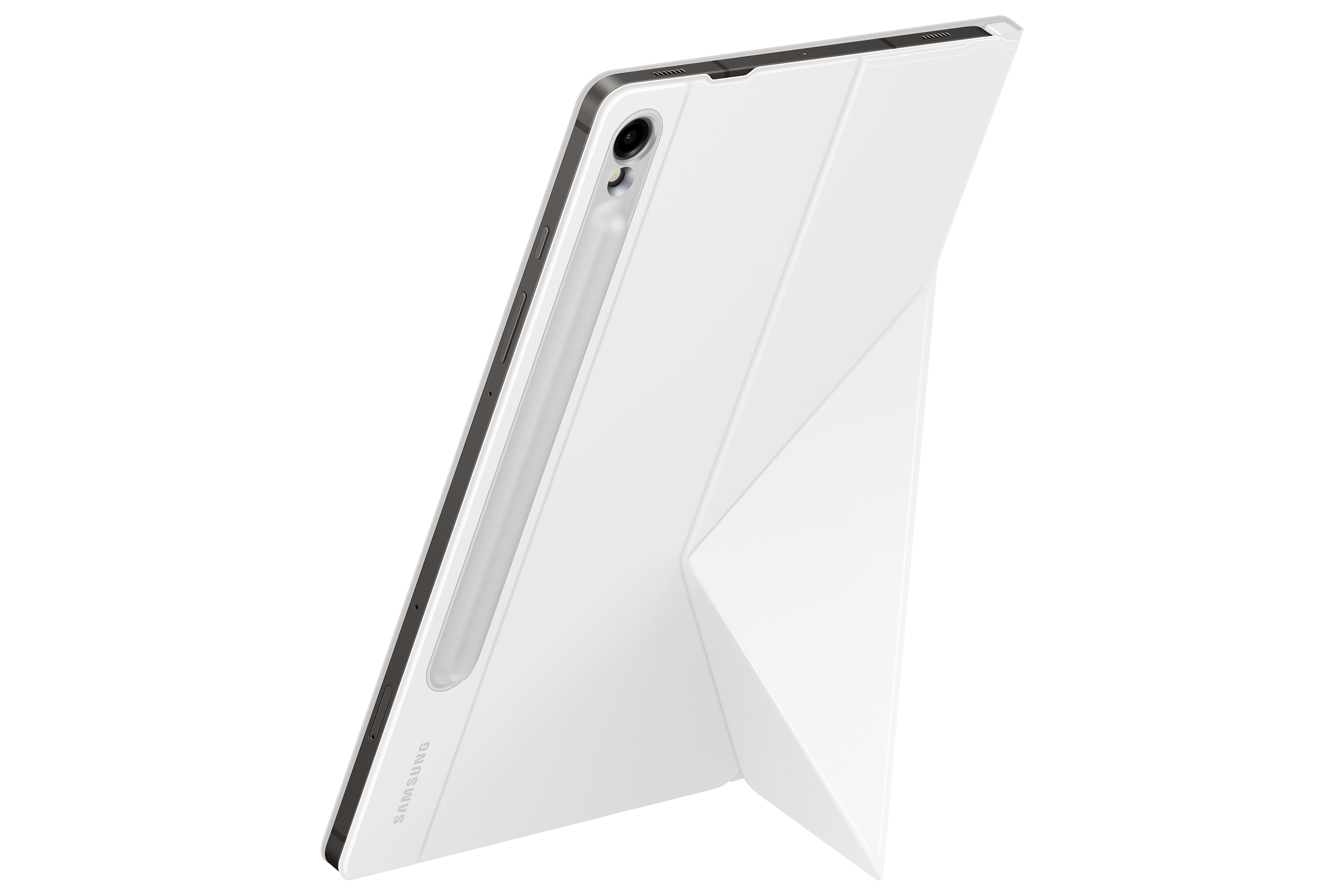 Samsung EF-BX710 - Flip-Hülle für Tablet - weiß