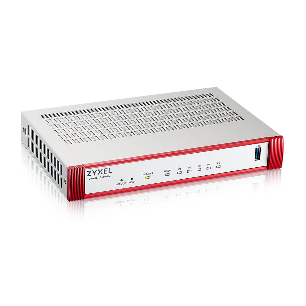 ZyXEL USGFLEX50H-EU0101F, 2000 Mpps, 1000 Mbit/s, 32,42 BTU/h, Kabelgebunden, 100,1000 Mbit/s, RJ-45