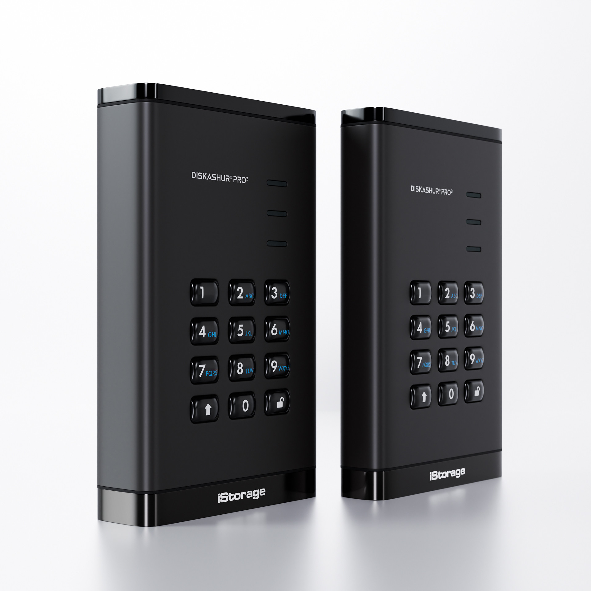 iStorage diskAshur PRO³ - SSD - verschlüsselt - 4 TB - extern (tragbar)