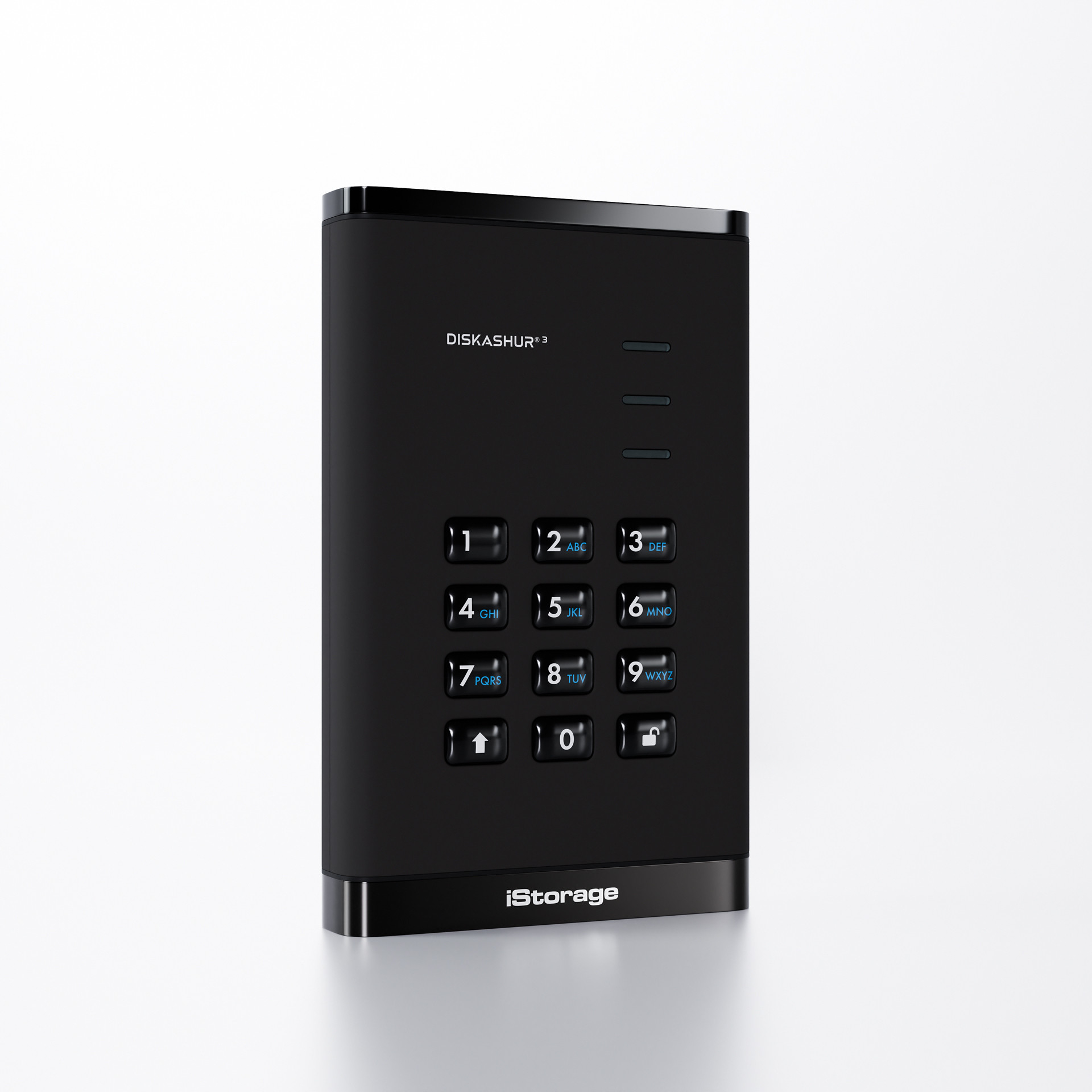 iStorage diskAshur³ - SSD - verschlüsselt - 8 TB - extern (tragbar)